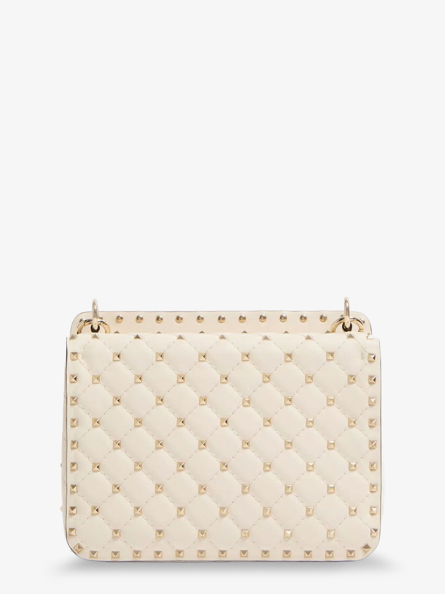 Valentino Rockstud Spike Leather Crossbody Bag With Iconic All-over Studs
