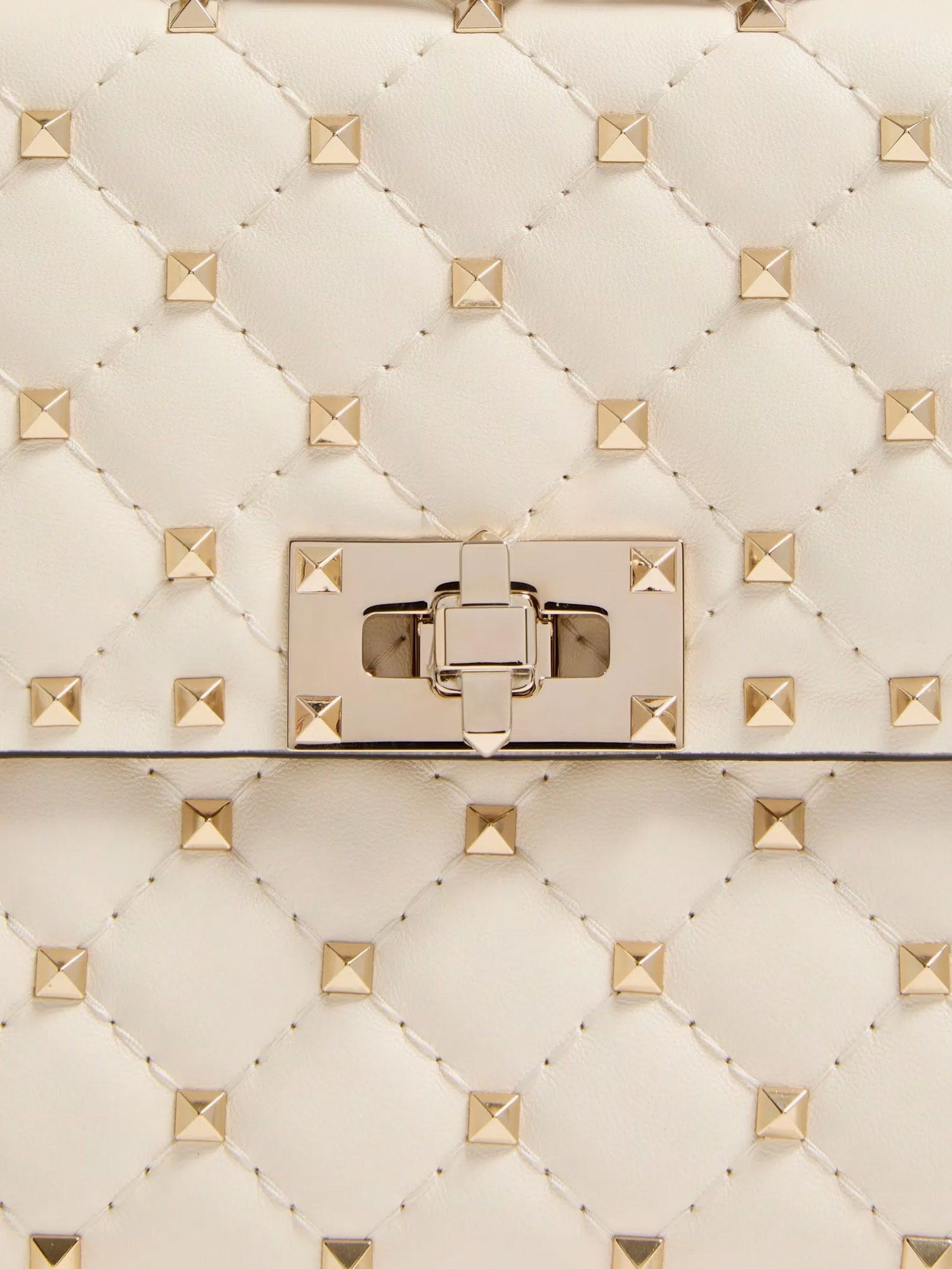 Valentino Rockstud Spike Leather Crossbody Bag With Iconic All-over Studs