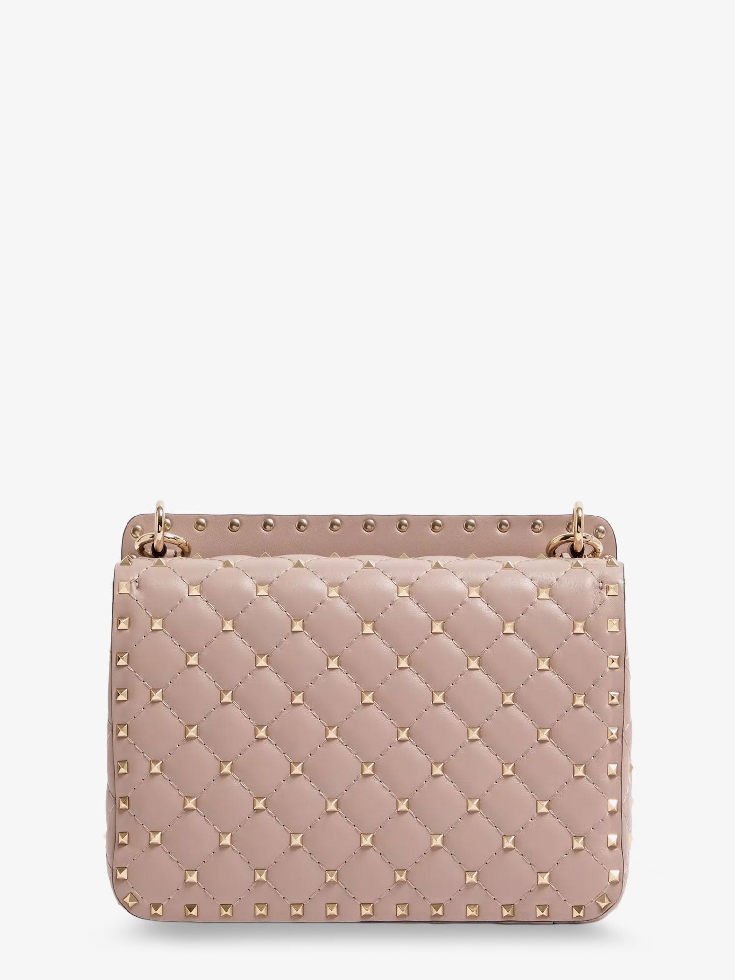Valentino Rockstud Spike Leather Crossbody Bag With Iconic All-over Studs