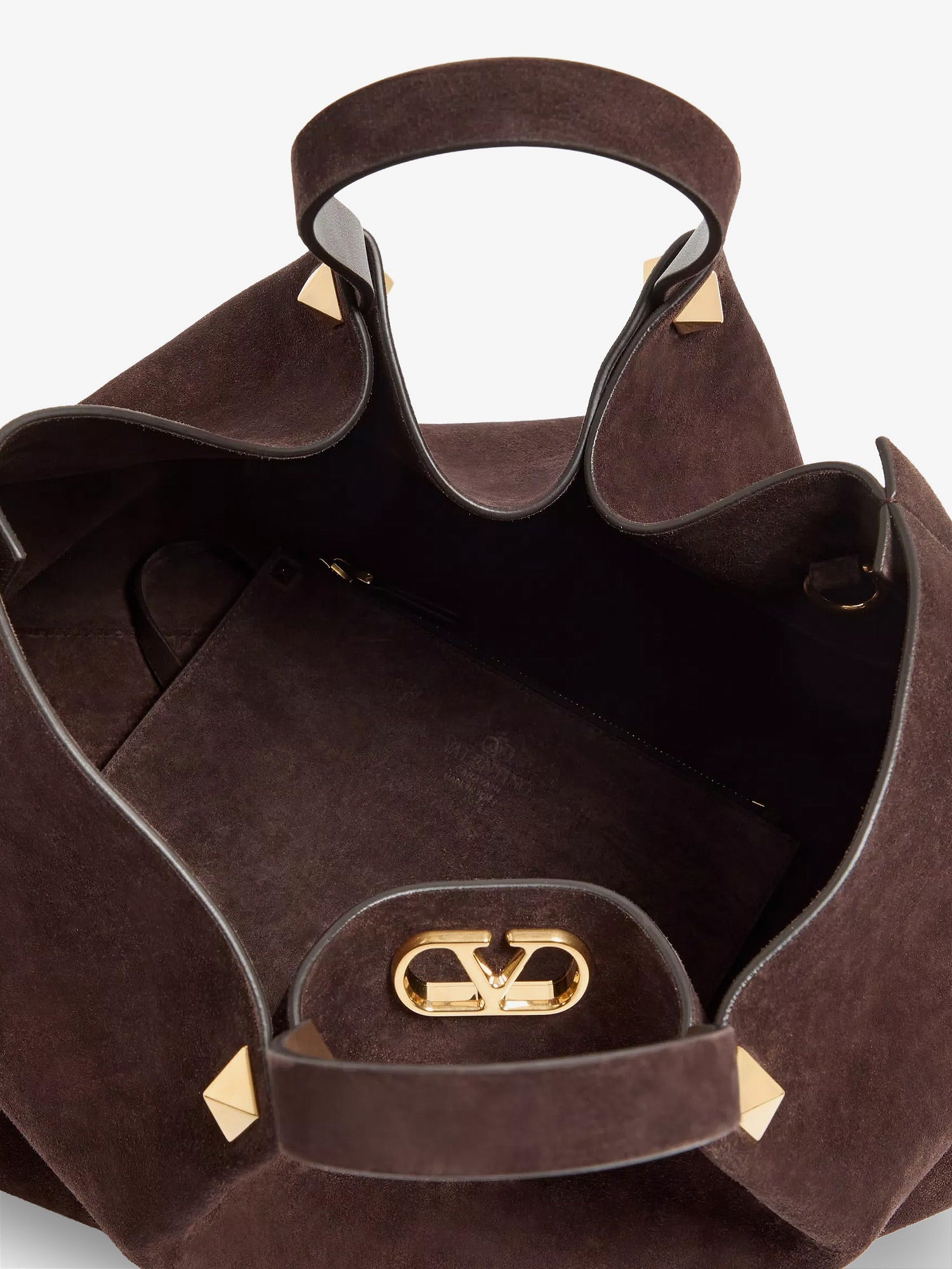Valentino Suede Shoulder Bag