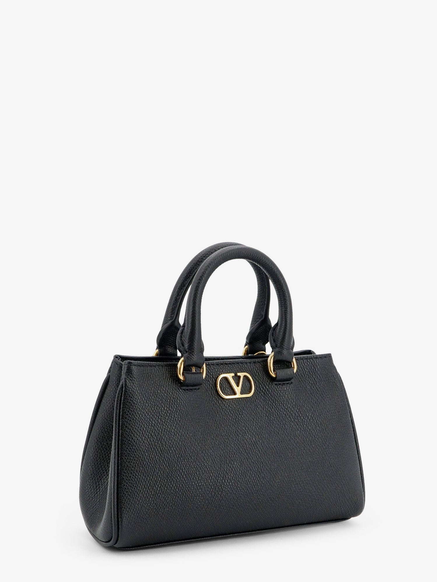 Valentino Vlogo Signature Mini Leather Handbag