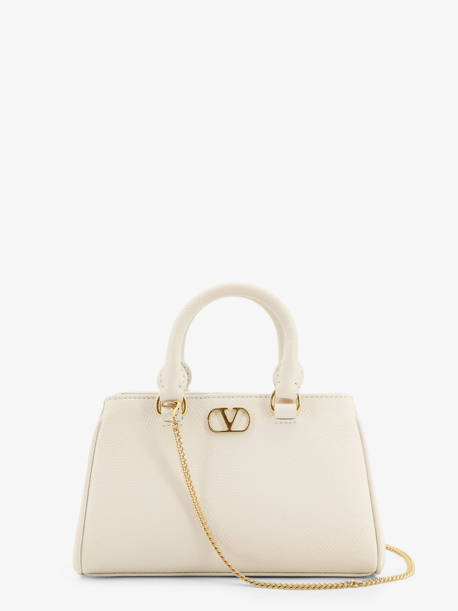 Valentino Vlogo Signature Mini Leather Handbag