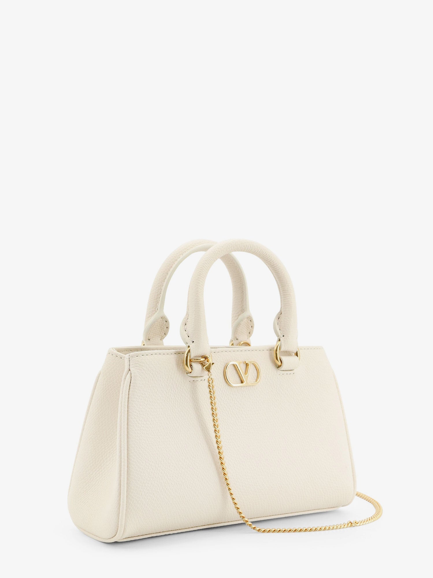 Valentino Vlogo Signature Mini Leather Handbag