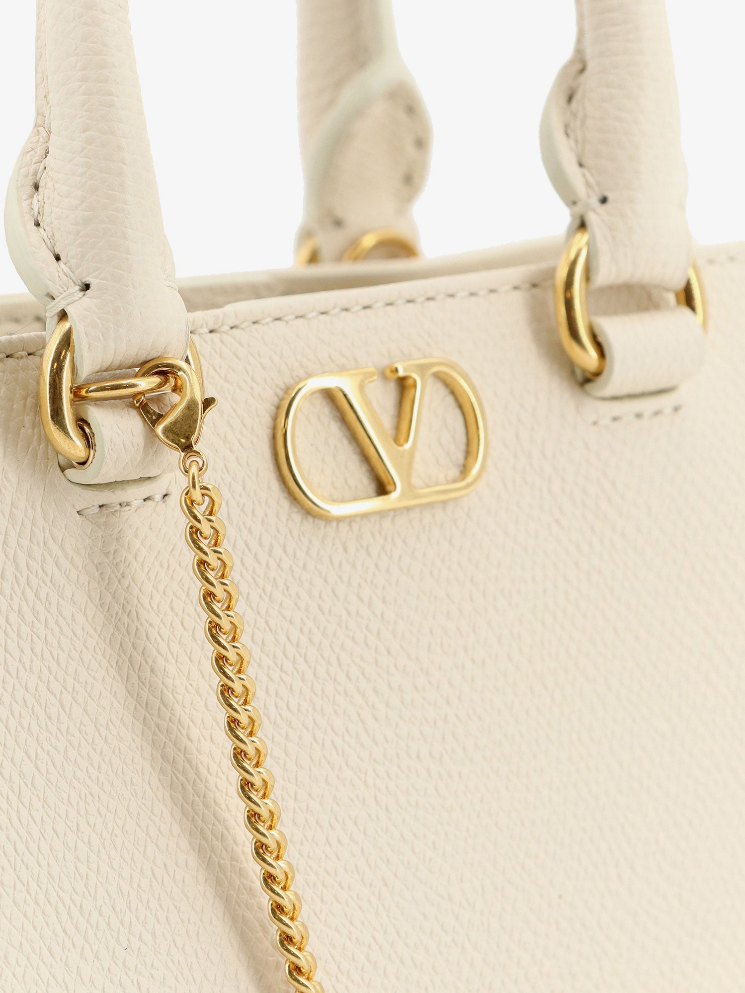 Valentino Vlogo Signature Mini Leather Handbag