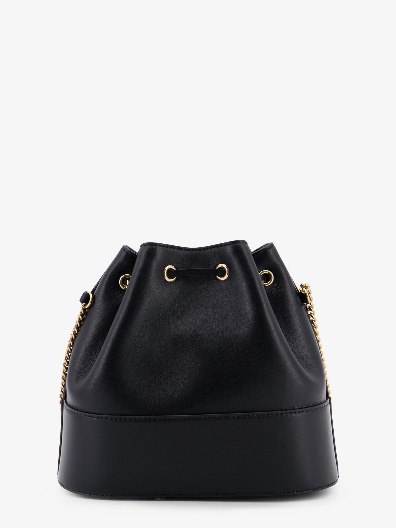 Valentino Vlogo Signature Leather Bucket Bag
