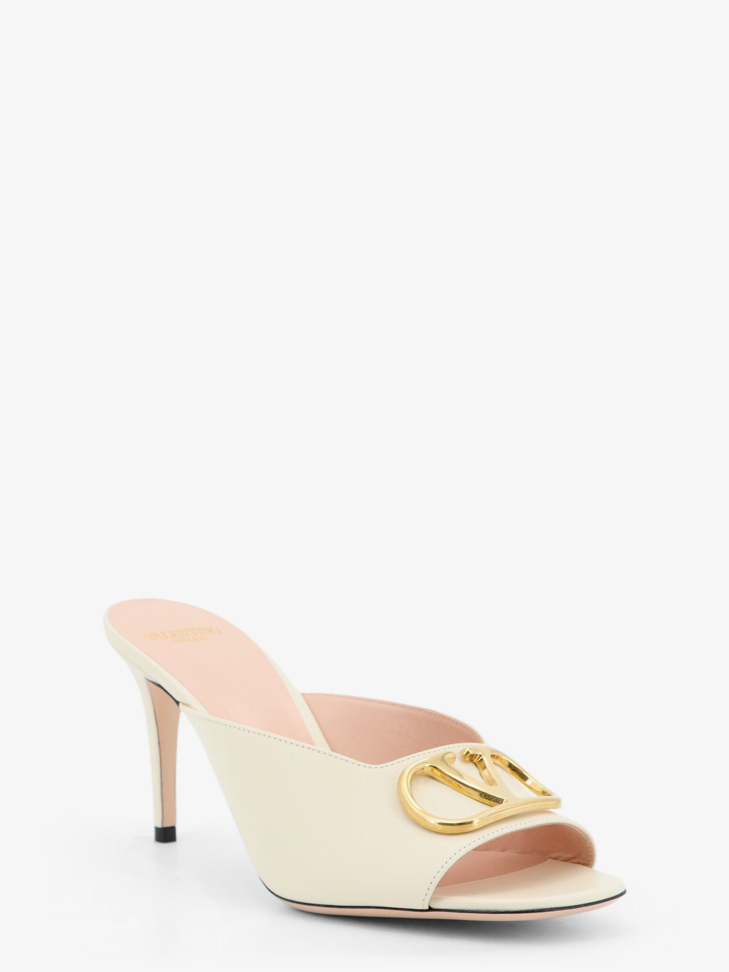 Valentino Vlogo Signature Leather Sandals