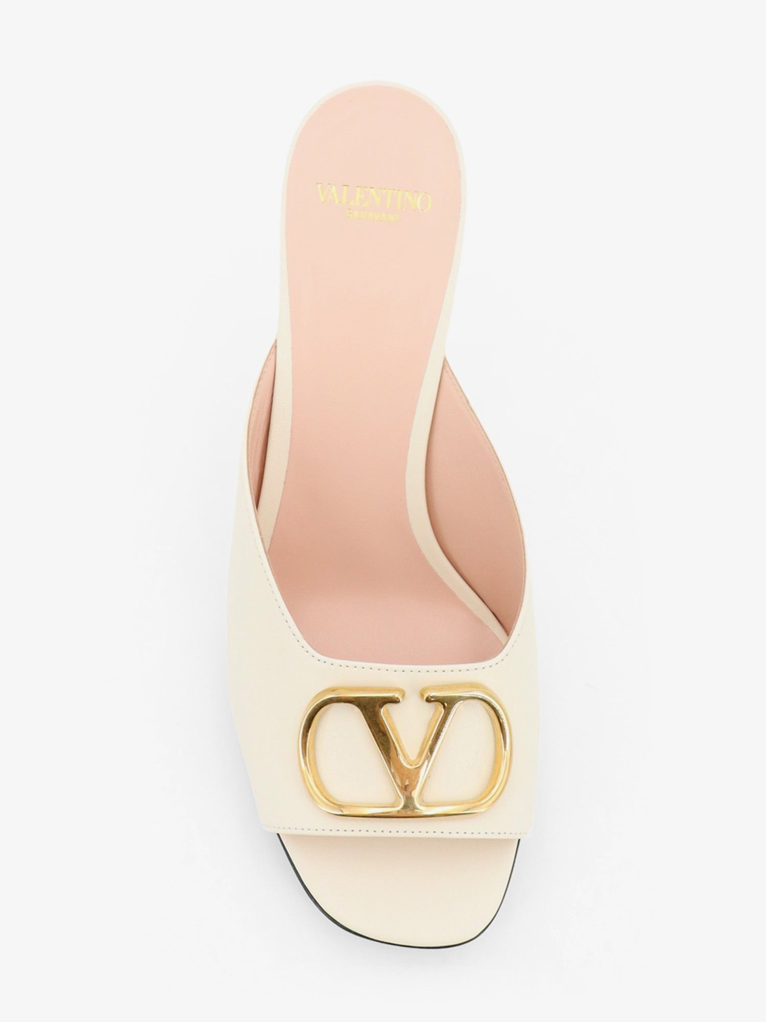 Valentino Vlogo Signature Leather Sandals