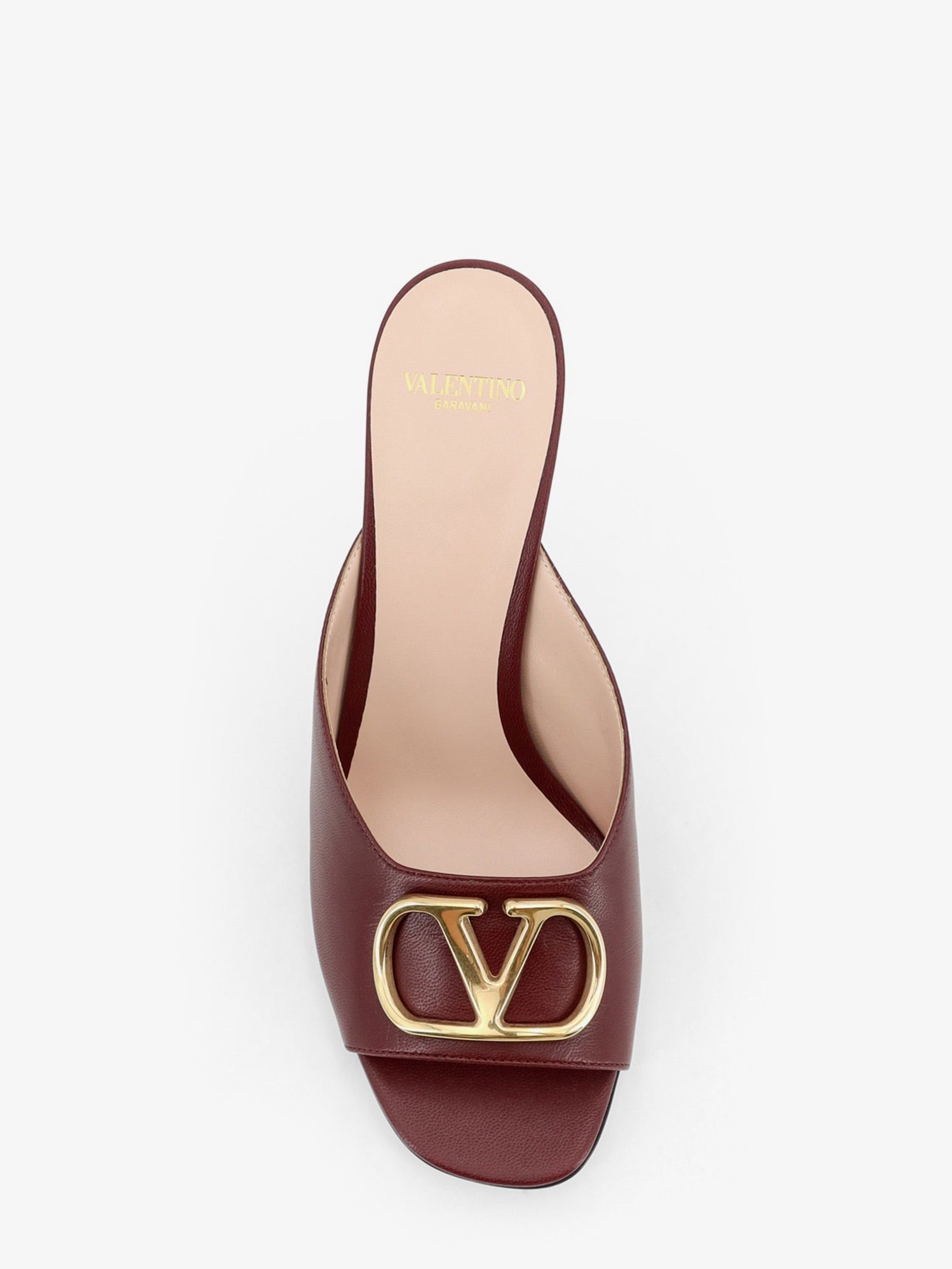 Valentino Vlogo Signature Leather Sandals