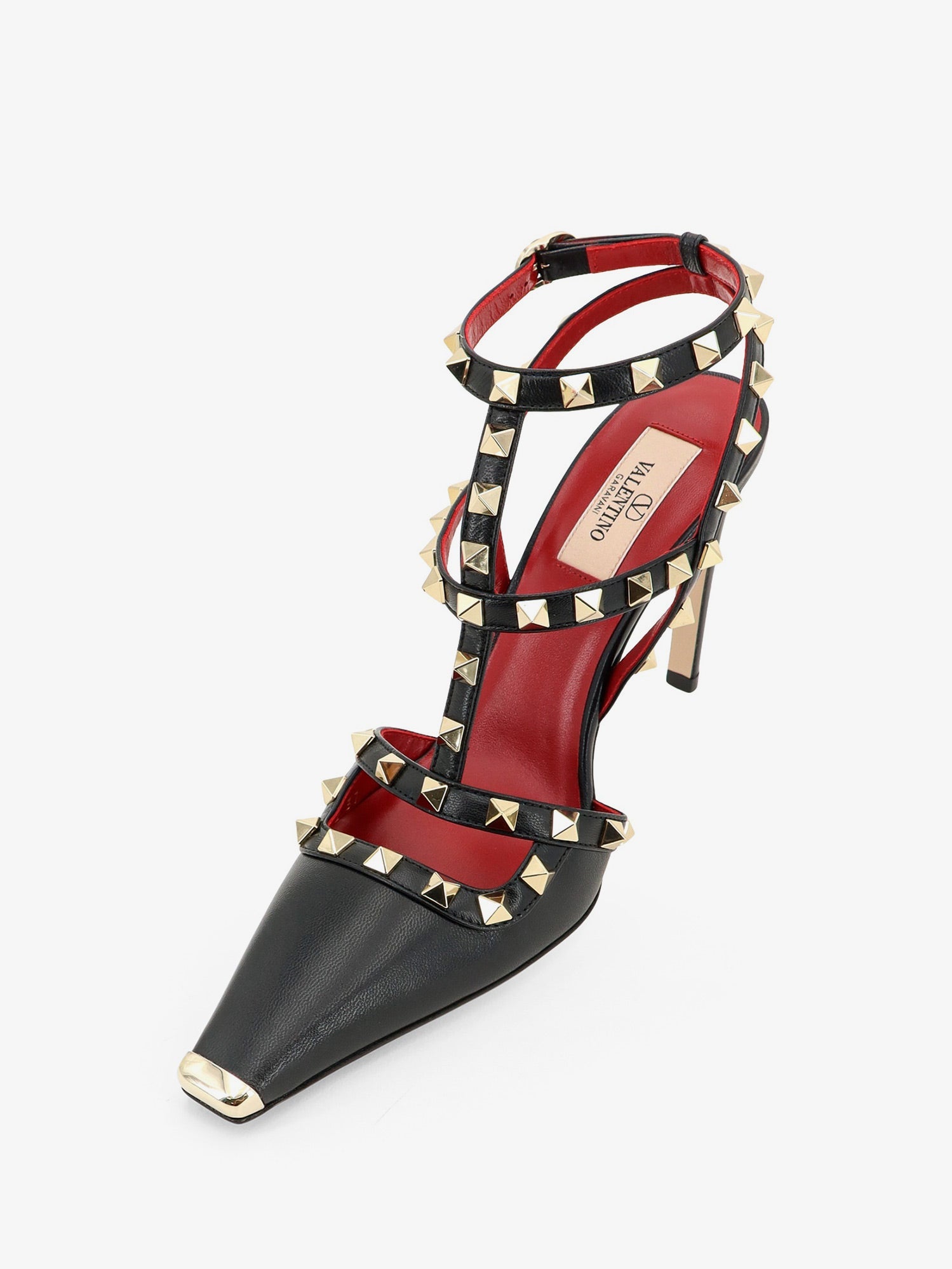 Valentino Rockstud Leather Pumps With Iconic Studs