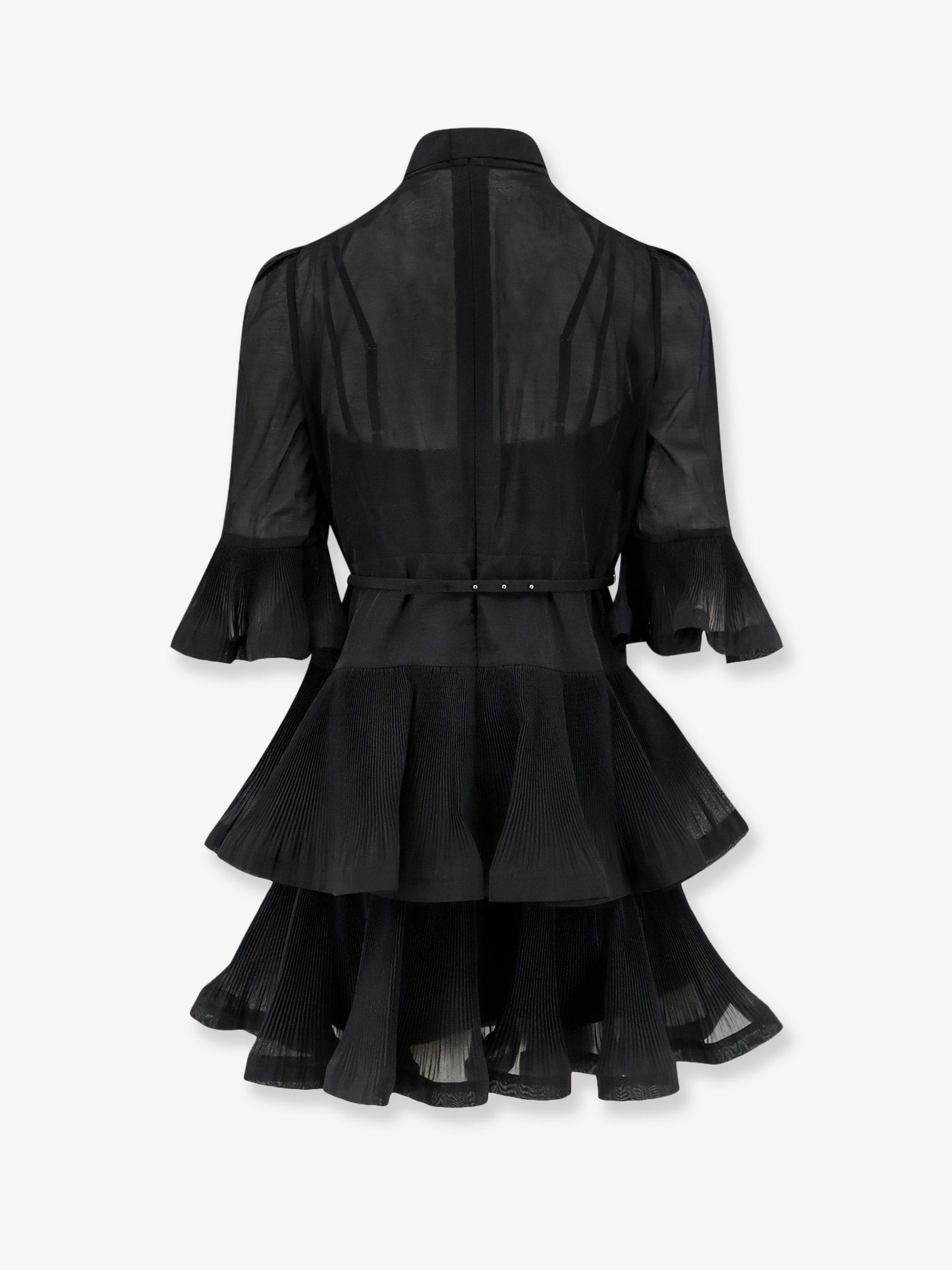 Zimmermann Short Pleated Dress