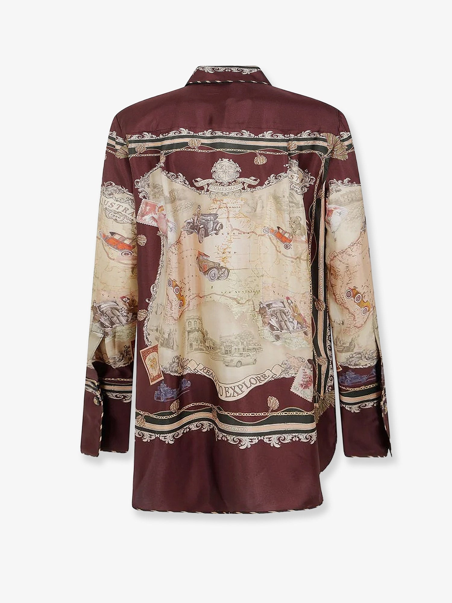 Zimmermann Valiant Silk Twill Shirt