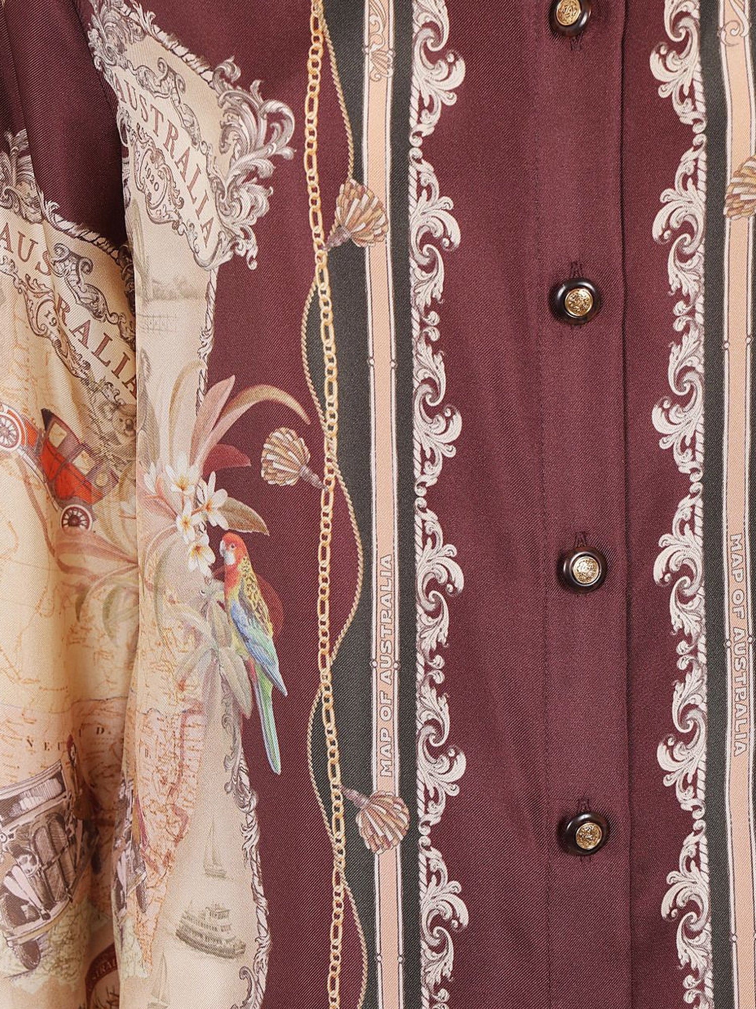 Zimmermann Valiant Silk Twill Shirt