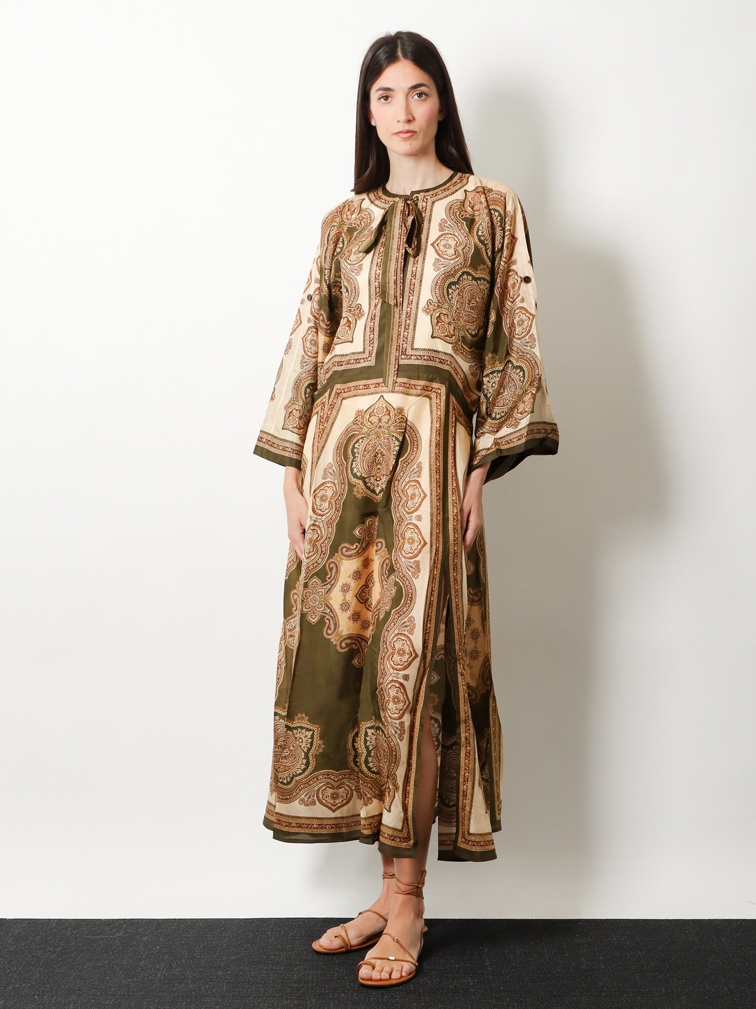 Zimmermann Mahon Silk Tunic Dress