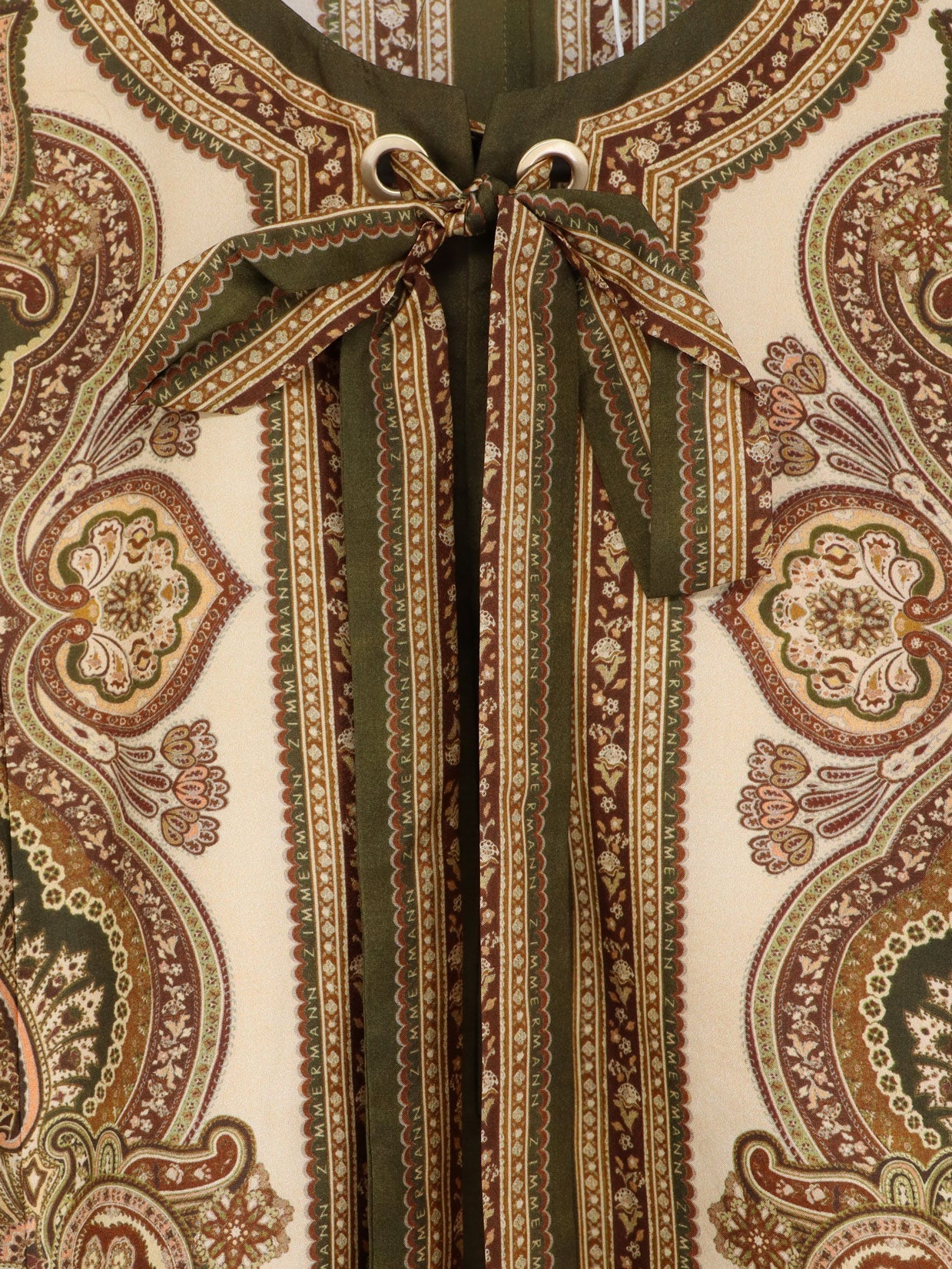 Zimmermann Mahon Silk Tunic Dress