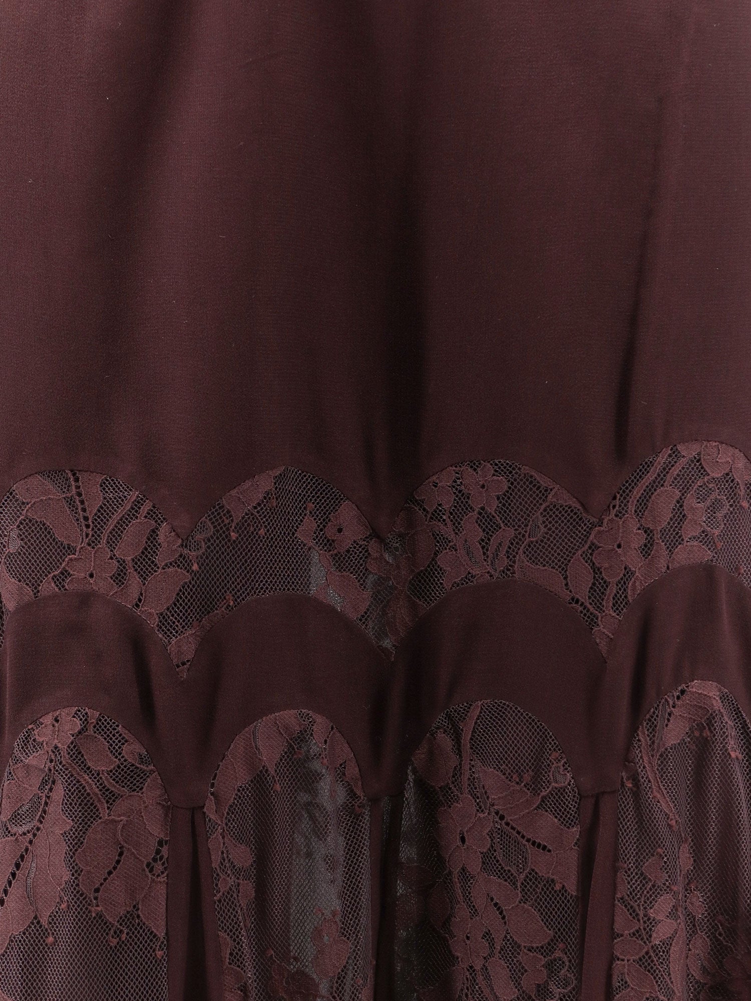 Zimmermann Valiant Silk And Lace Blend Long Skirt