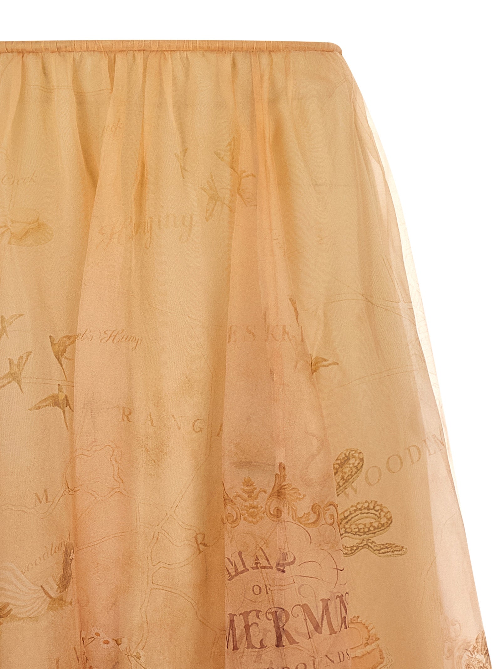 Zimmermann 'Hypnotic Organza Maxi' Skirt