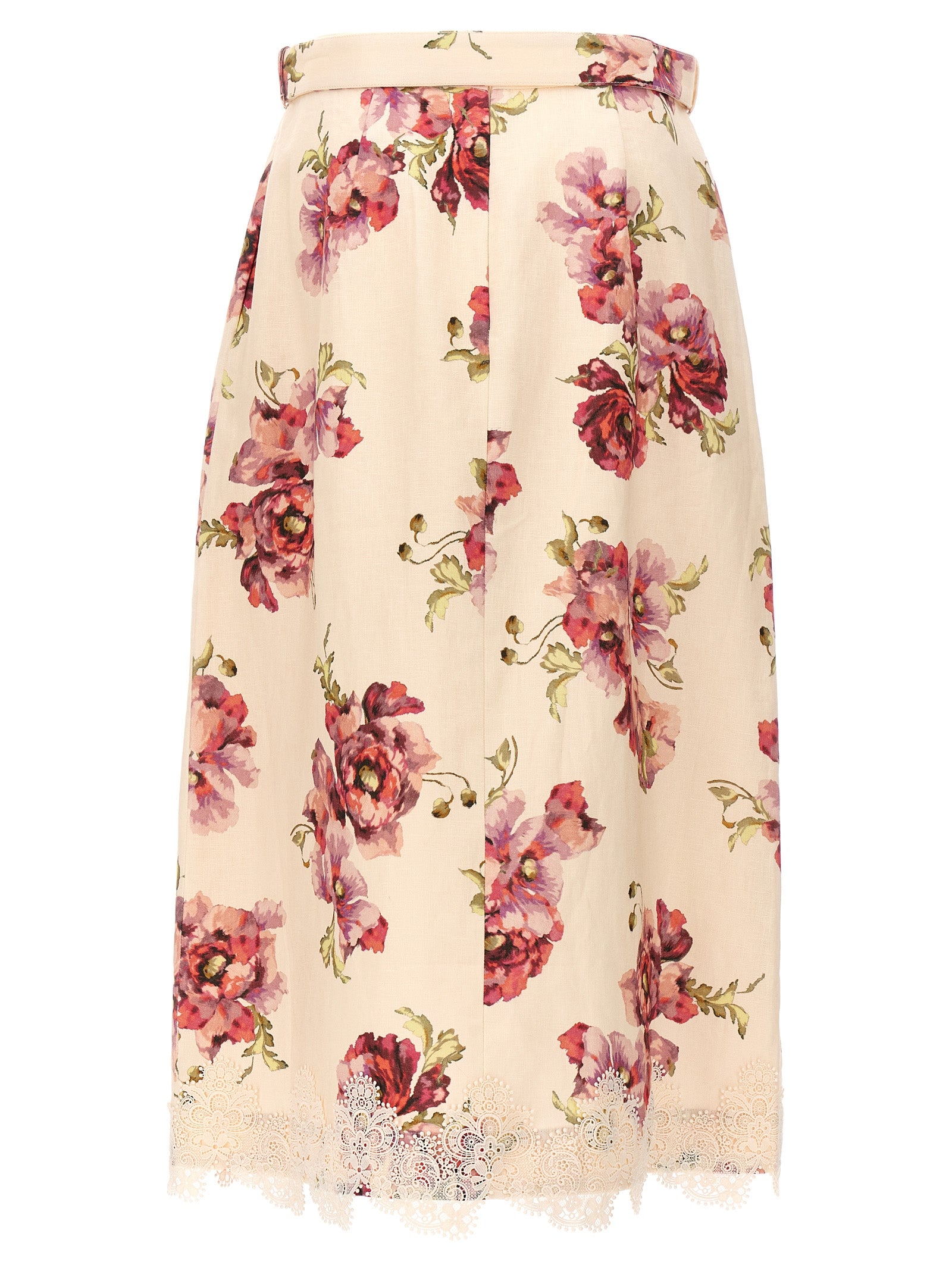 Zimmermann 'High Tide Applique' Skirt