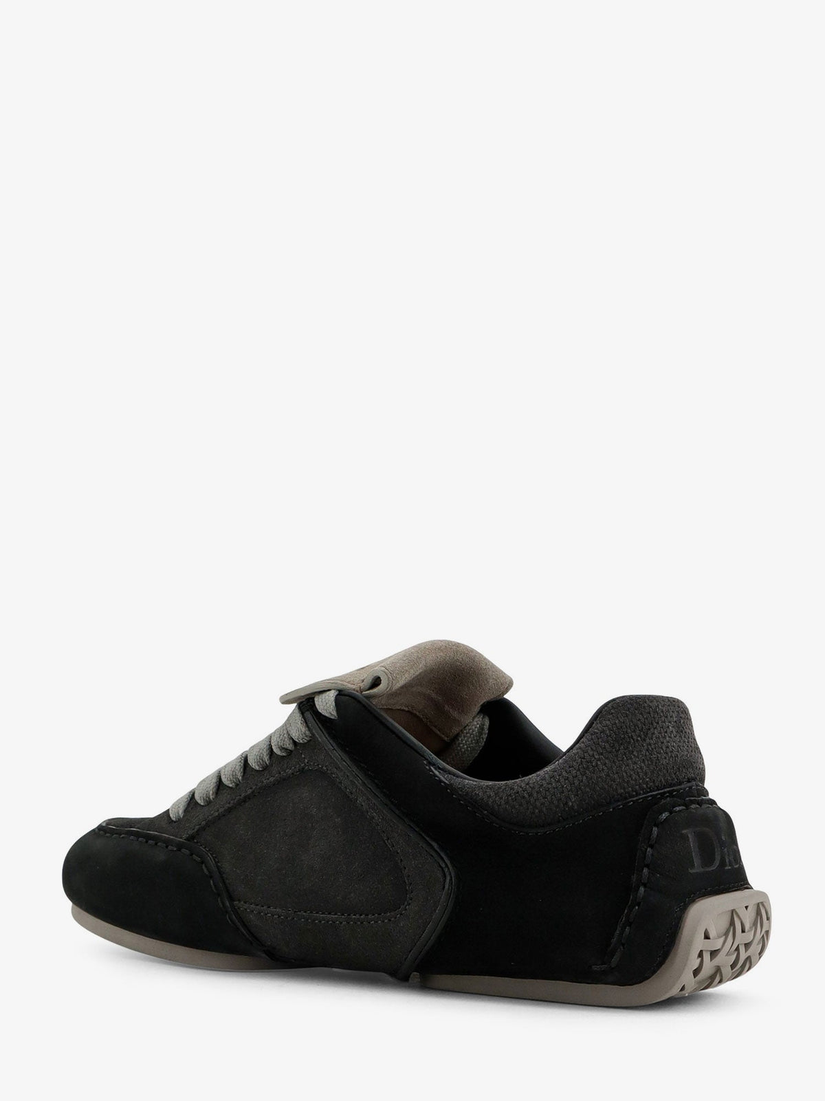 Dior Derby Dior Roadie Nabuk And Suede Sneakers