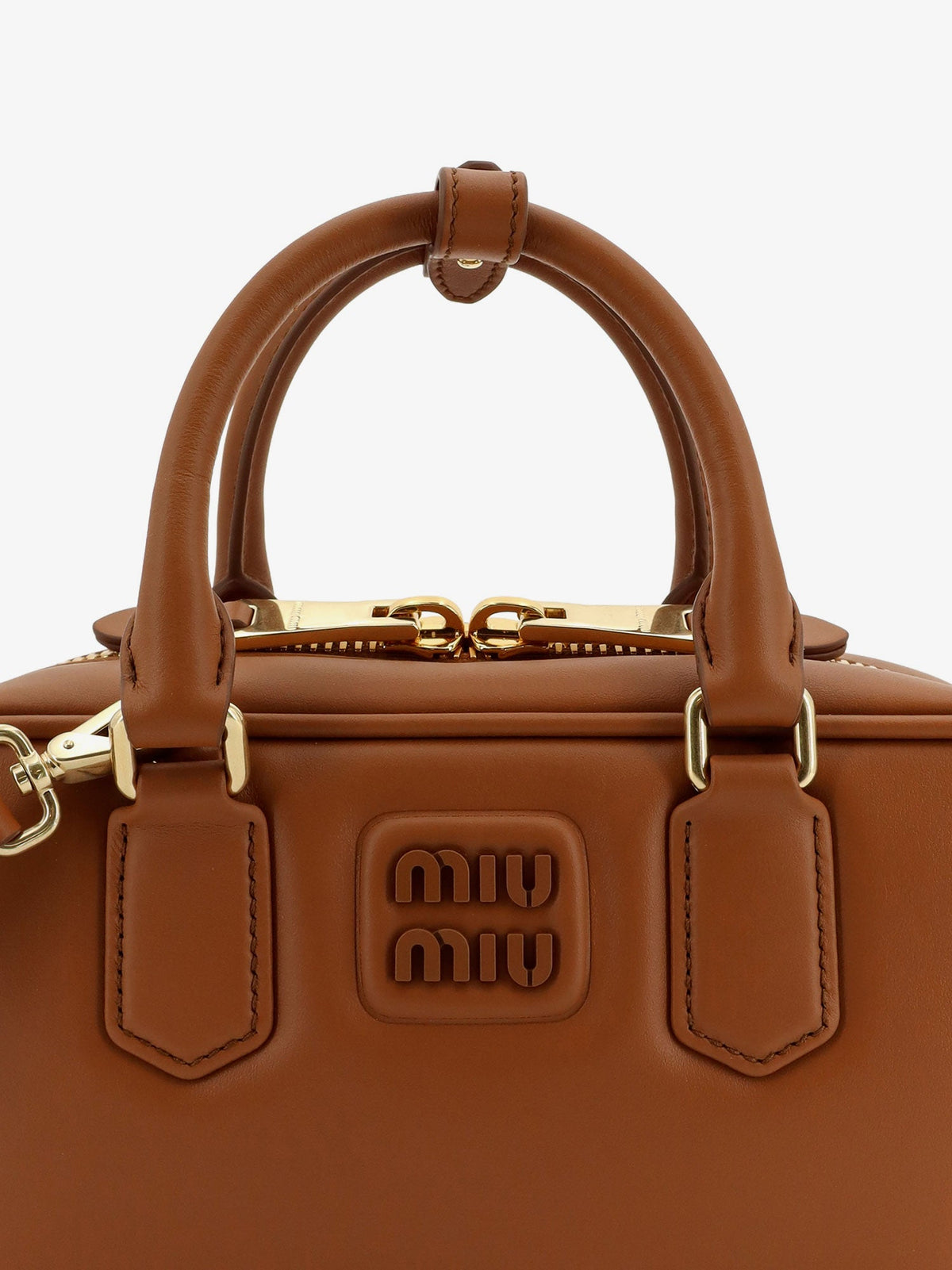 Miu Miu Arcadie Leather Crossbody Bag