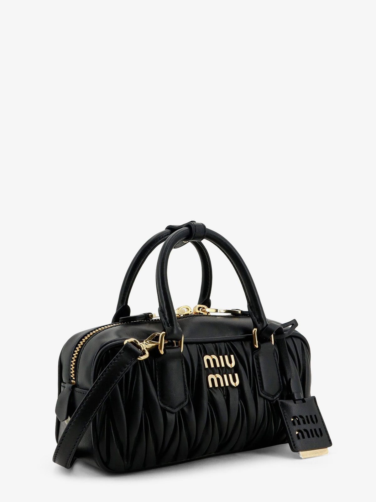 Miu Miu Arcadie Matelassé Leather Crossbody Bag