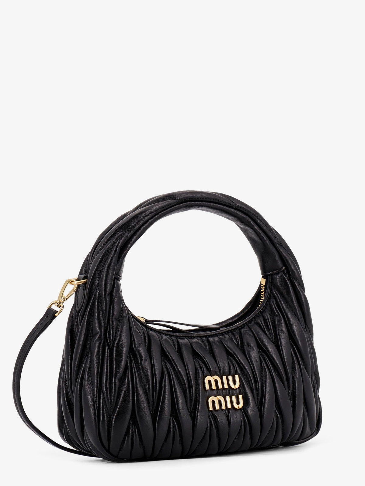 Miu Miu Wander Quilted Leather Crossbody Bag