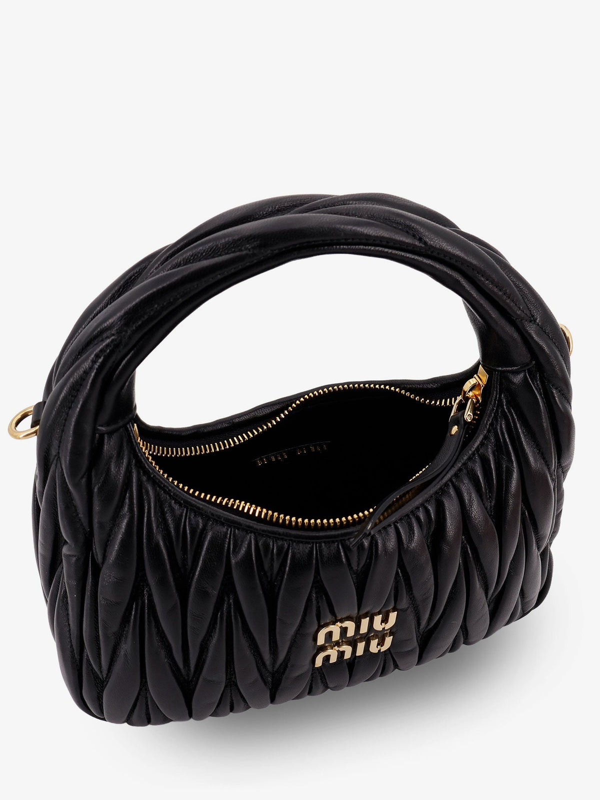 Miu Miu Wander Quilted Leather Crossbody Bag