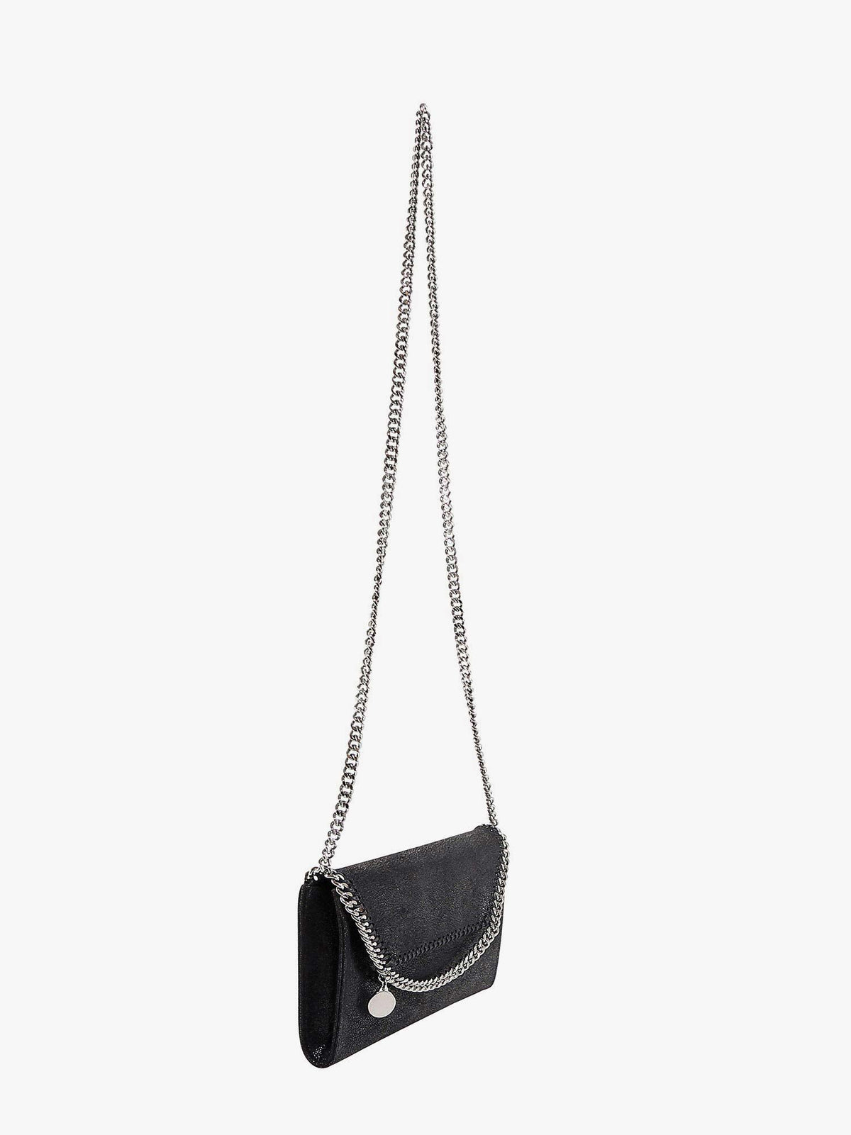 Stella Mccartney Falabella Wallet Crossbody Bag In Shaggy Deer