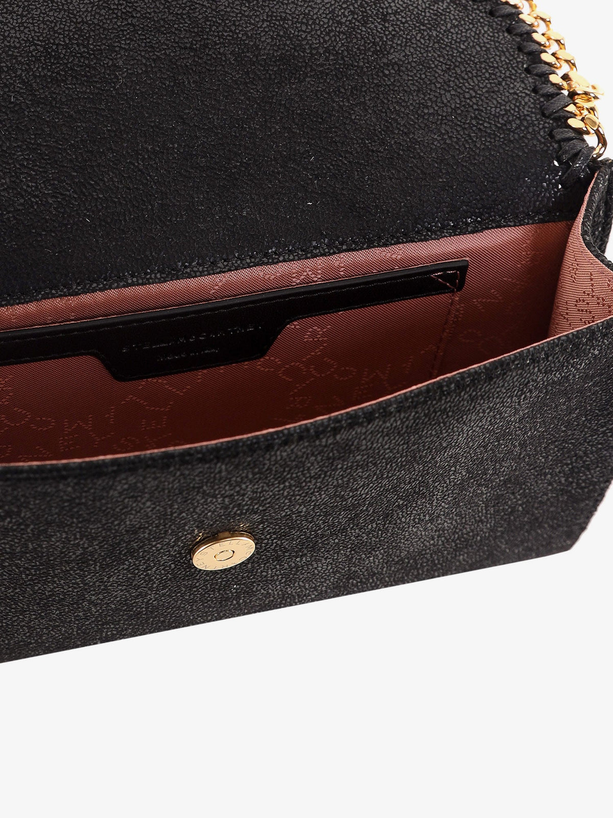 Stella Mccartney Falabella Wallet Shoulder Bag In Shaggy Deer