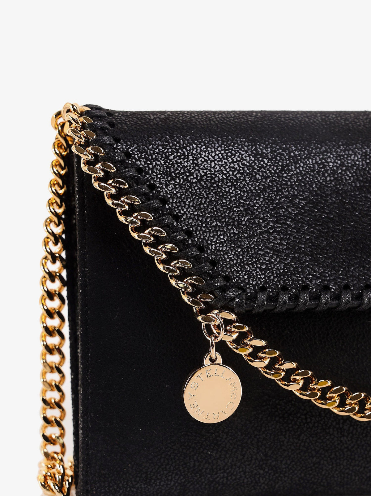Stella Mccartney Falabella Wallet Shoulder Bag In Shaggy Deer