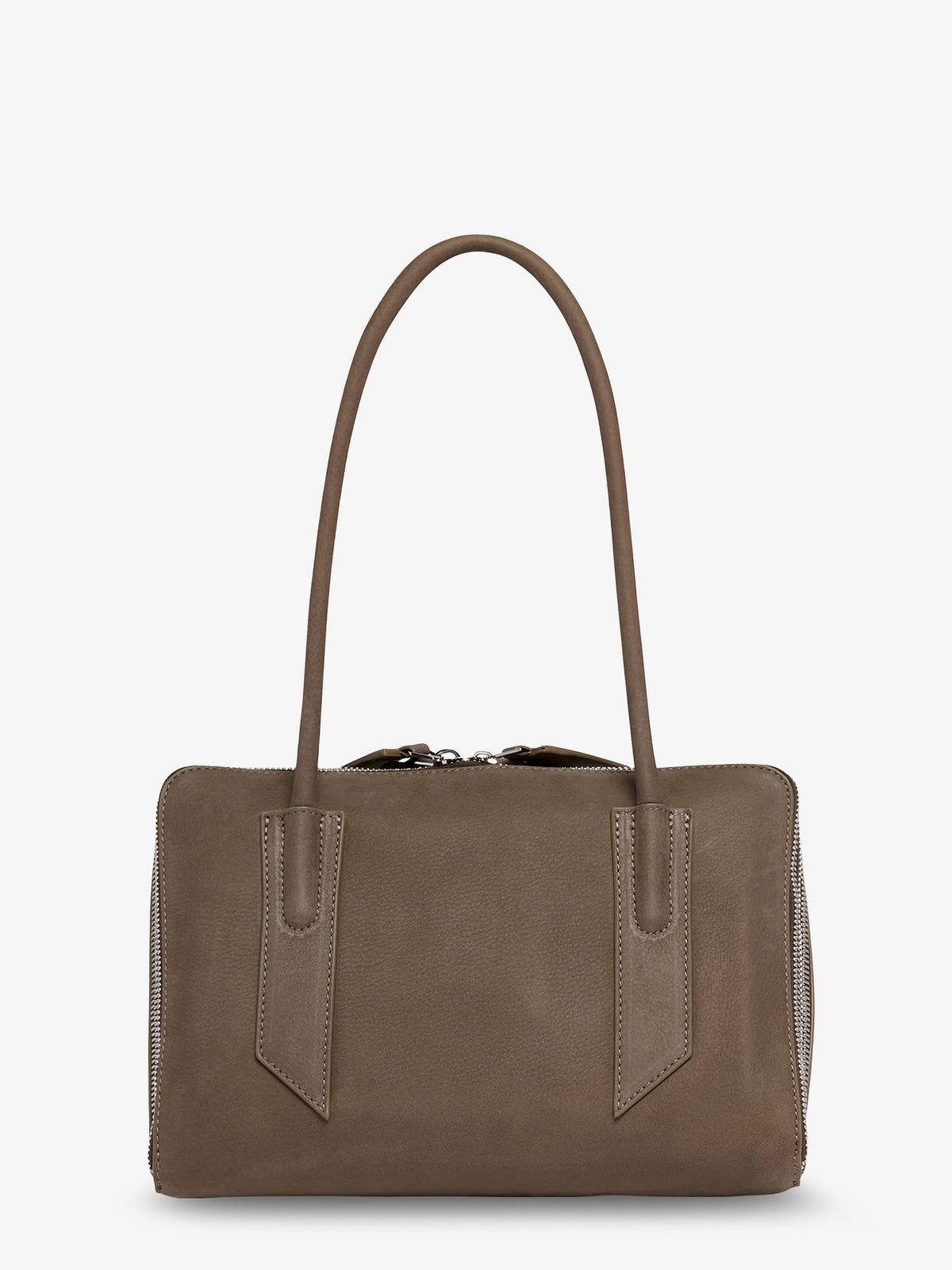 The Attico L'altra Di Milano Suede Shoulder Bag