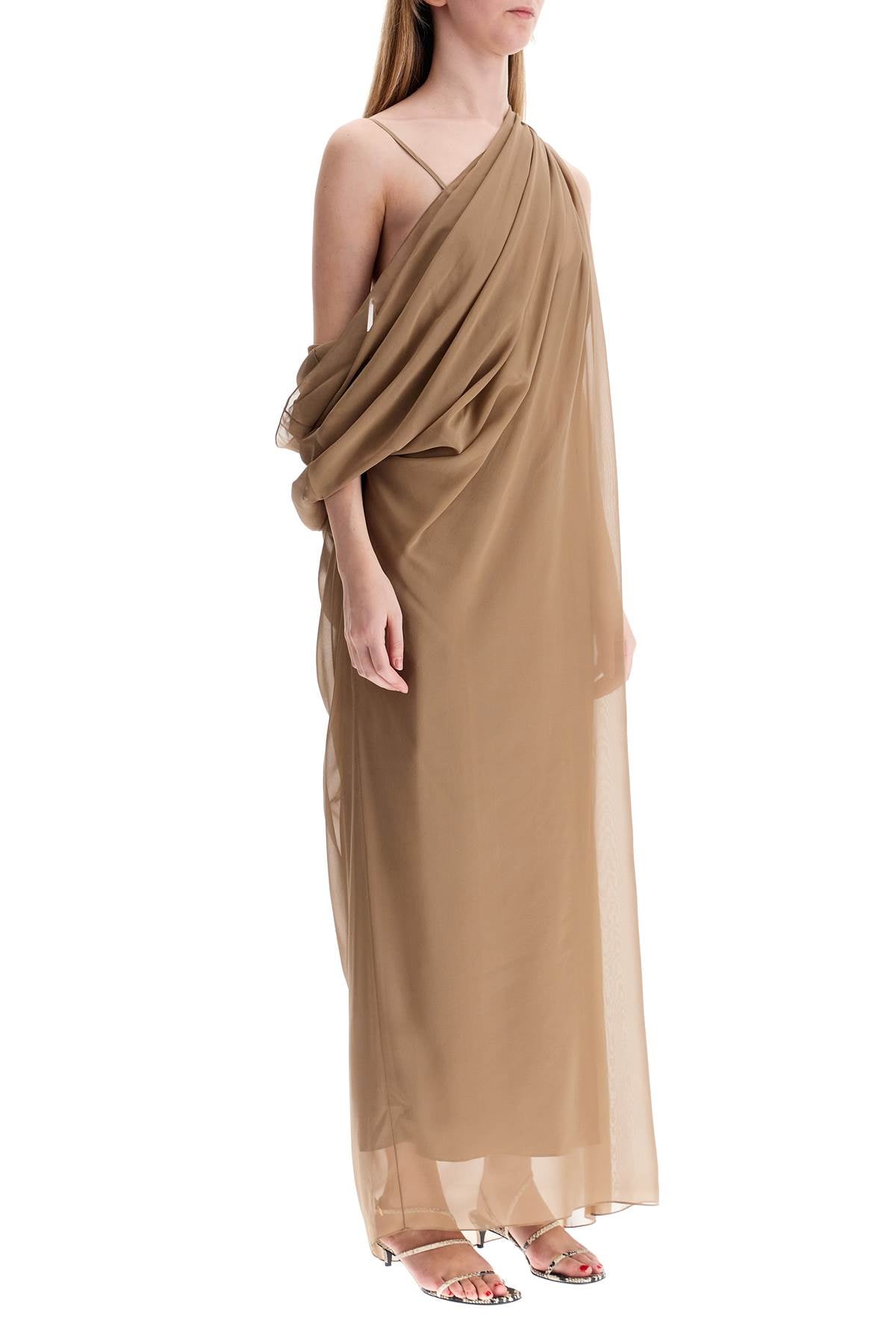 Khaite Taj Chiffon Silk Dress