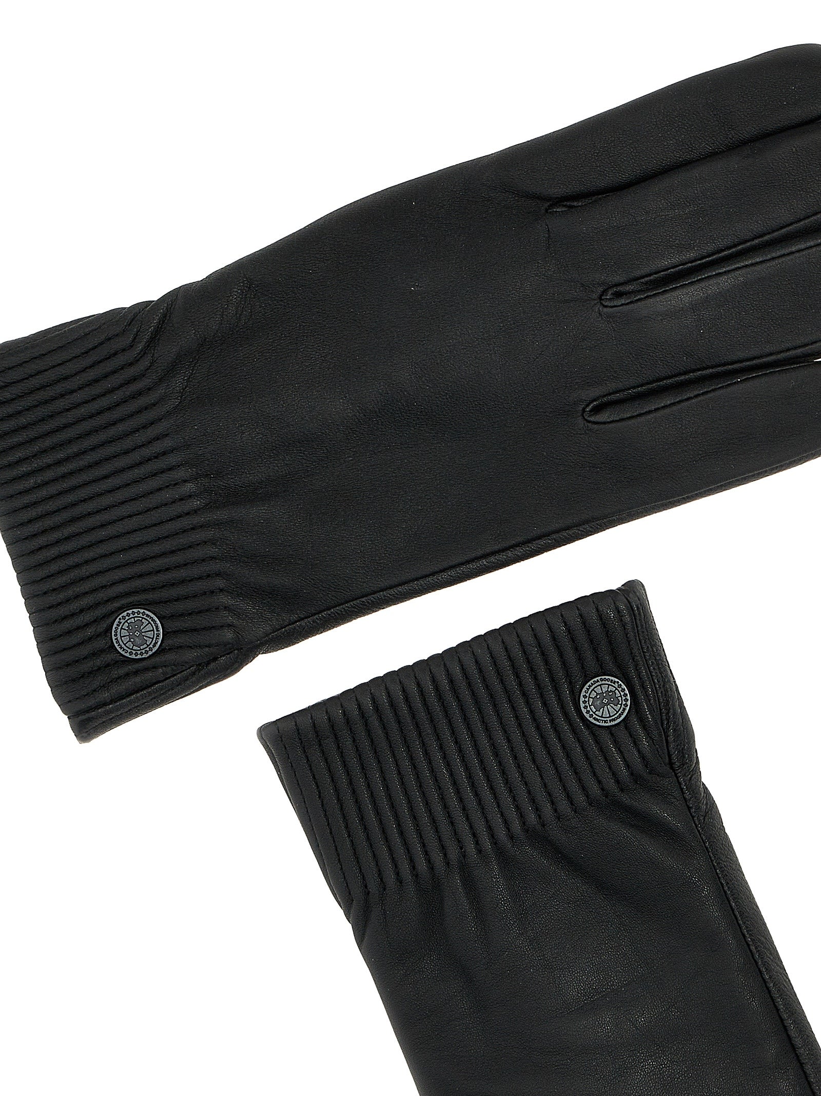 Canada Goose 'Leather Rib Luxe' Gloves