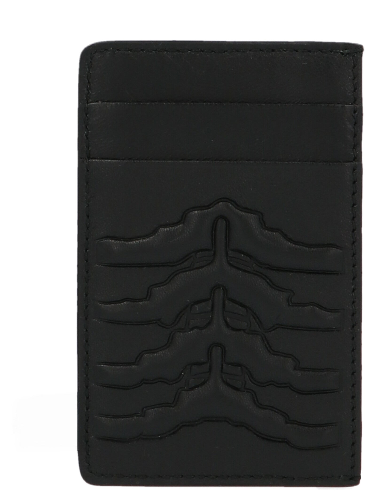 Alexander Mcqueen 'Rib Cage’ Card Holder