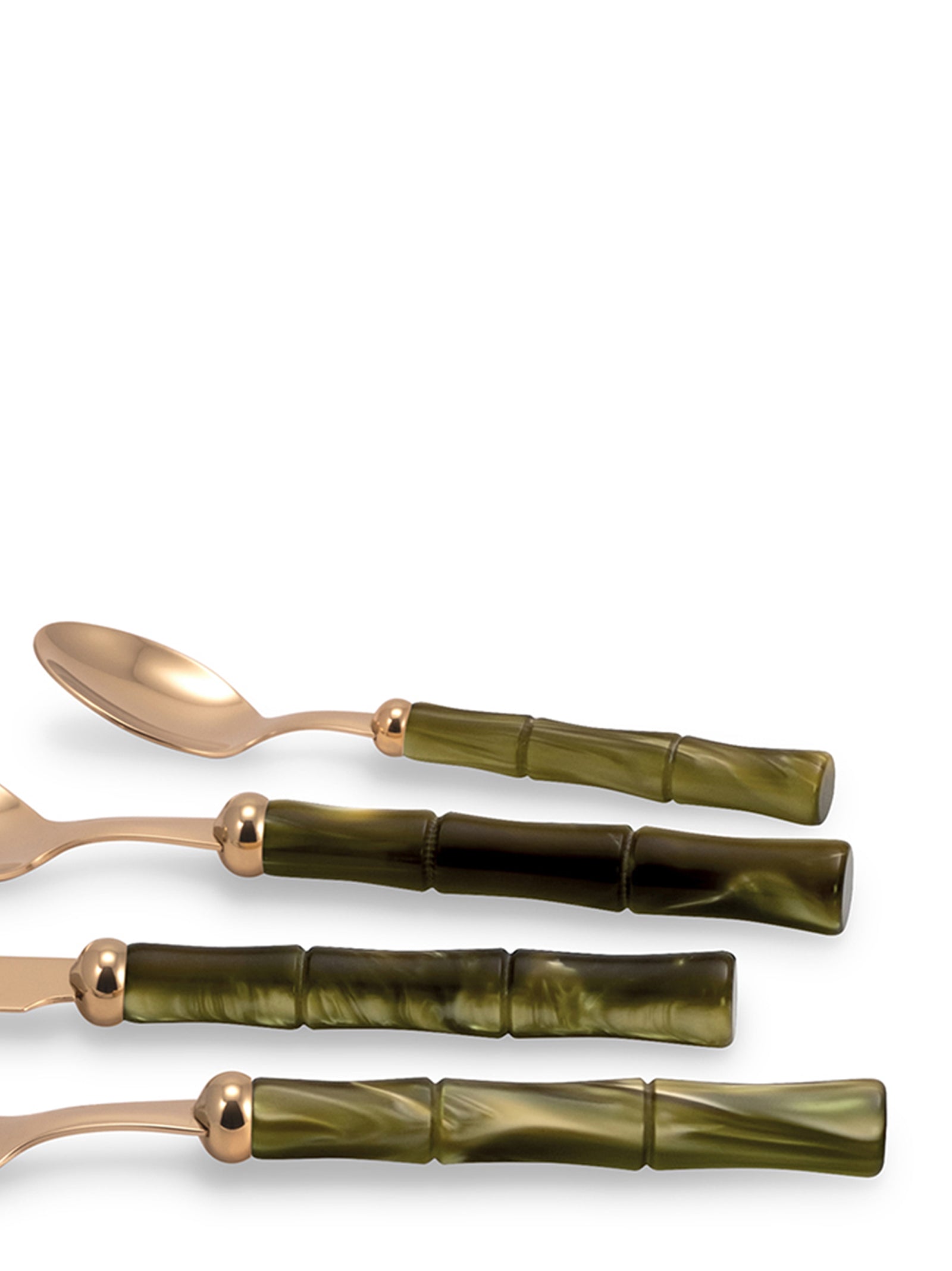 Rivadossi Set Of 24 Cutlery 'Bamboo'