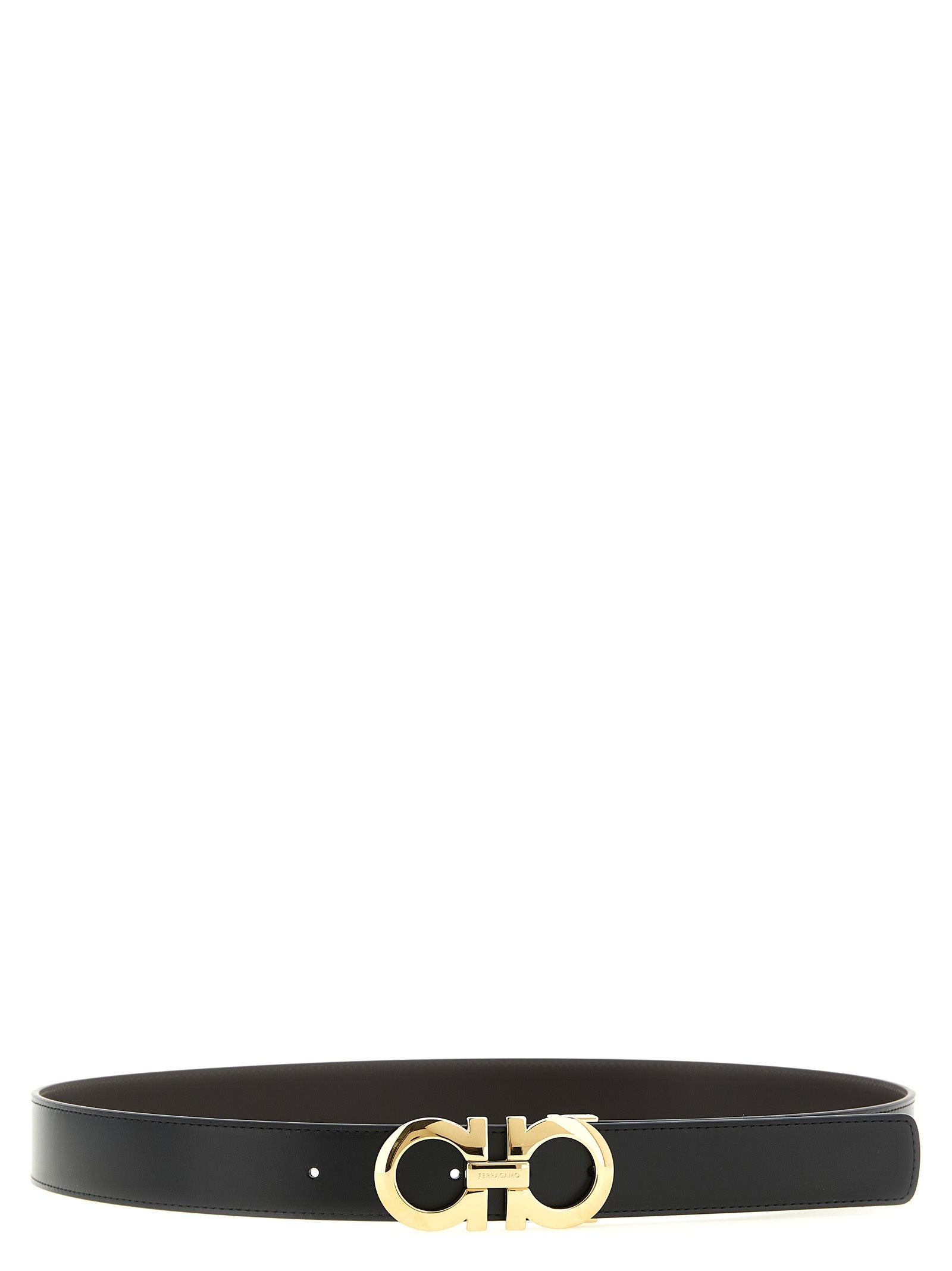Ferragamo 'Gancini' Reversible Belt