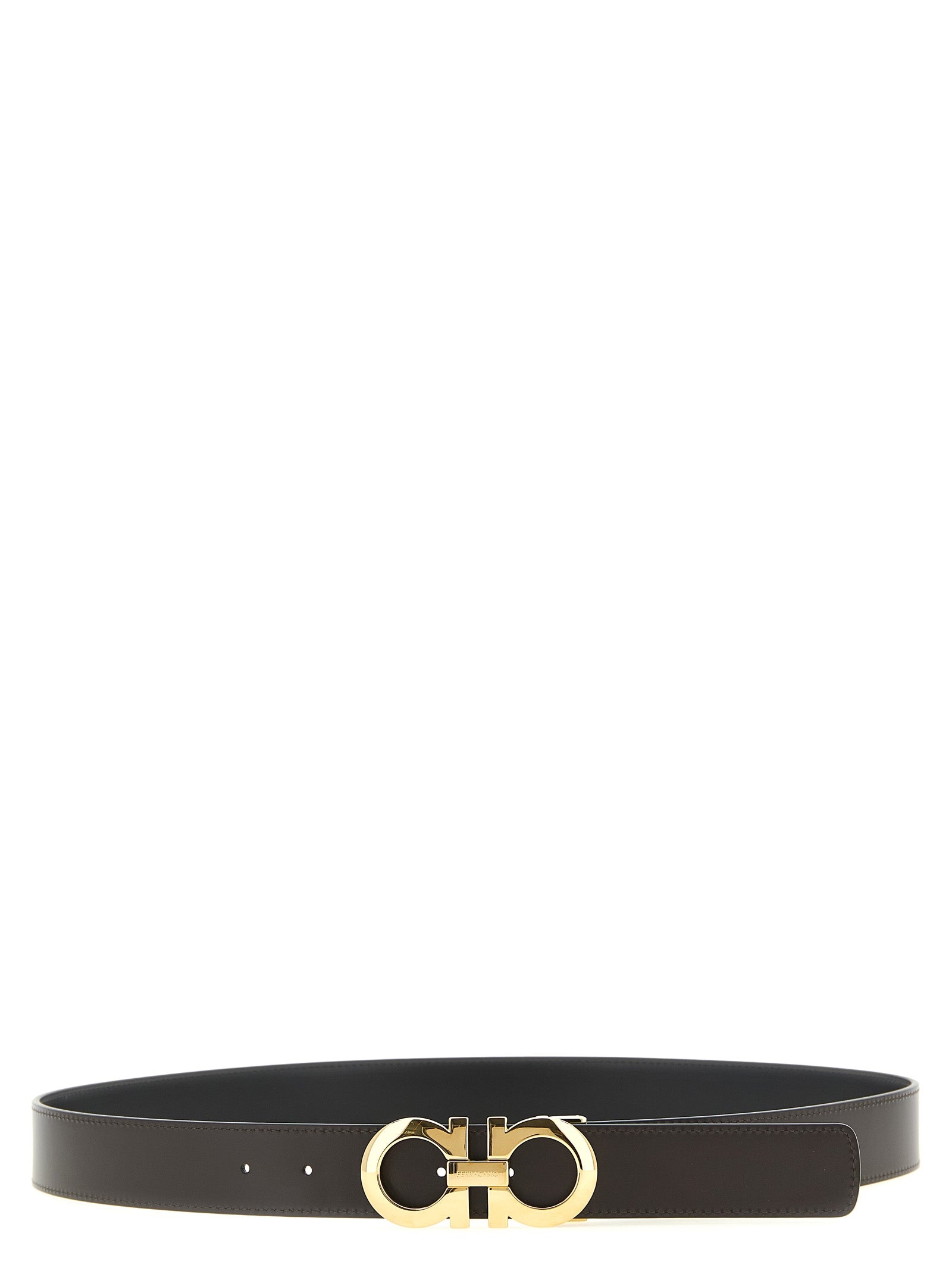 Ferragamo 'Gancini' Reversible Belt