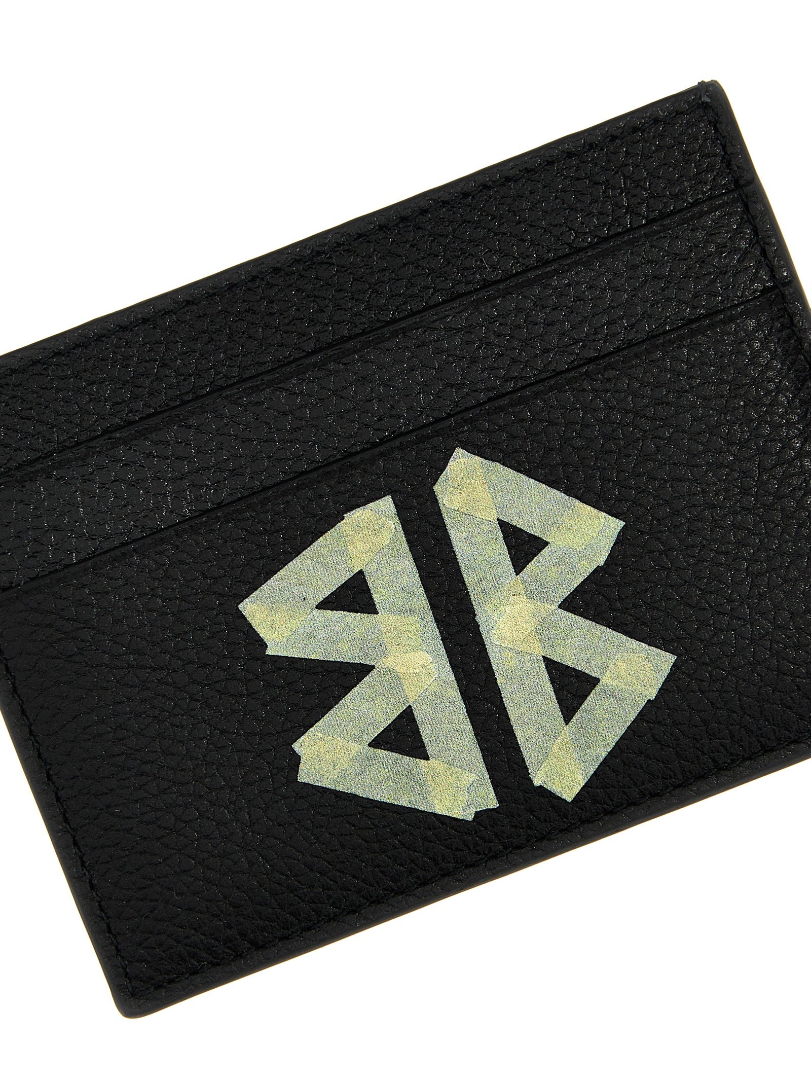 Balenciaga 'Tape Type' Logo Print Card Holder