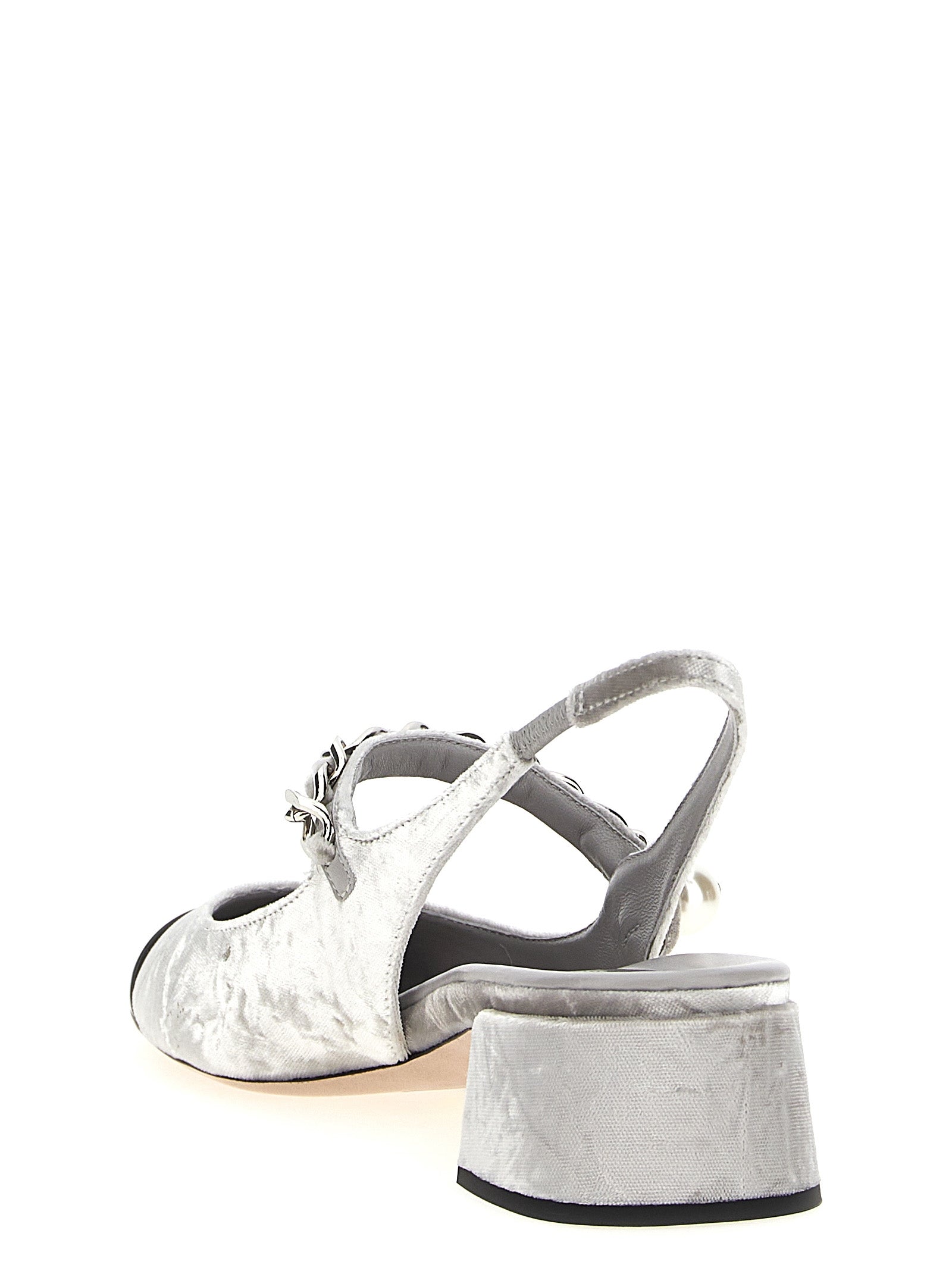 Miu Miu Velvet Slingback