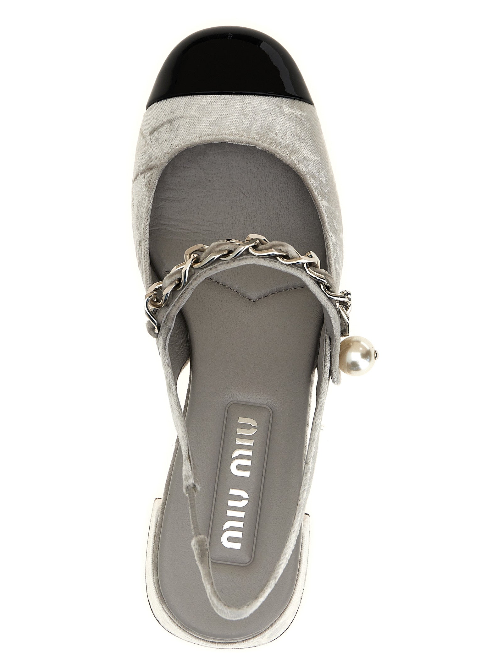 Miu Miu Velvet Slingback