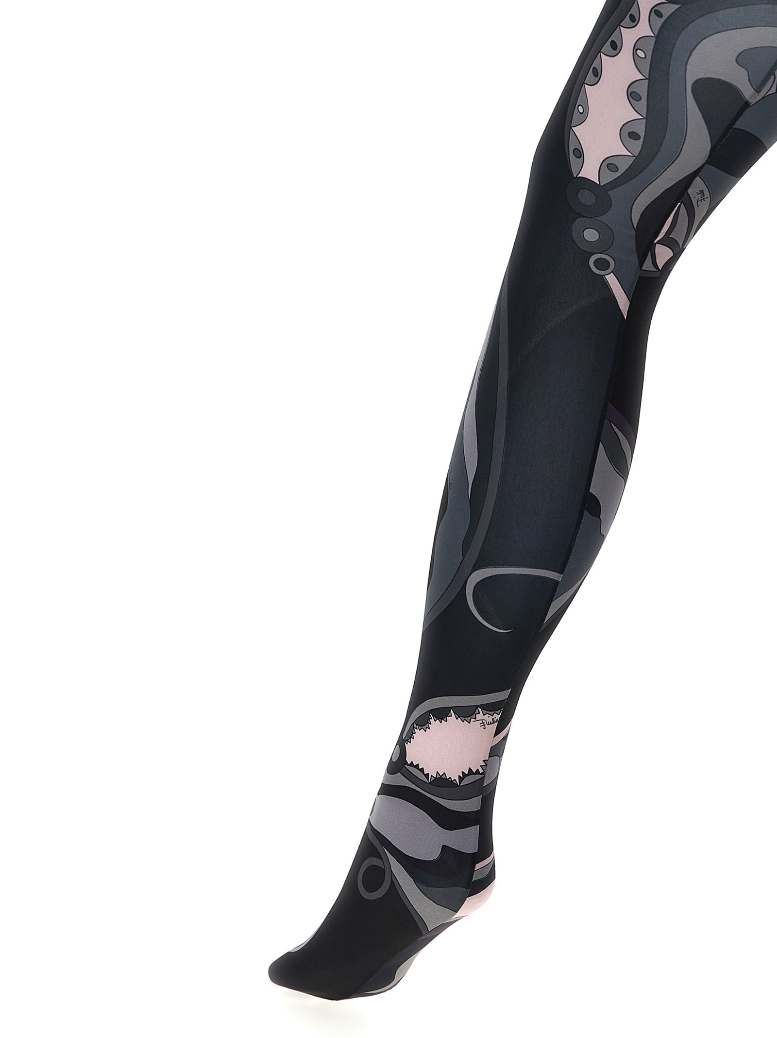 Emilio Pucci Patterned Printed Tights