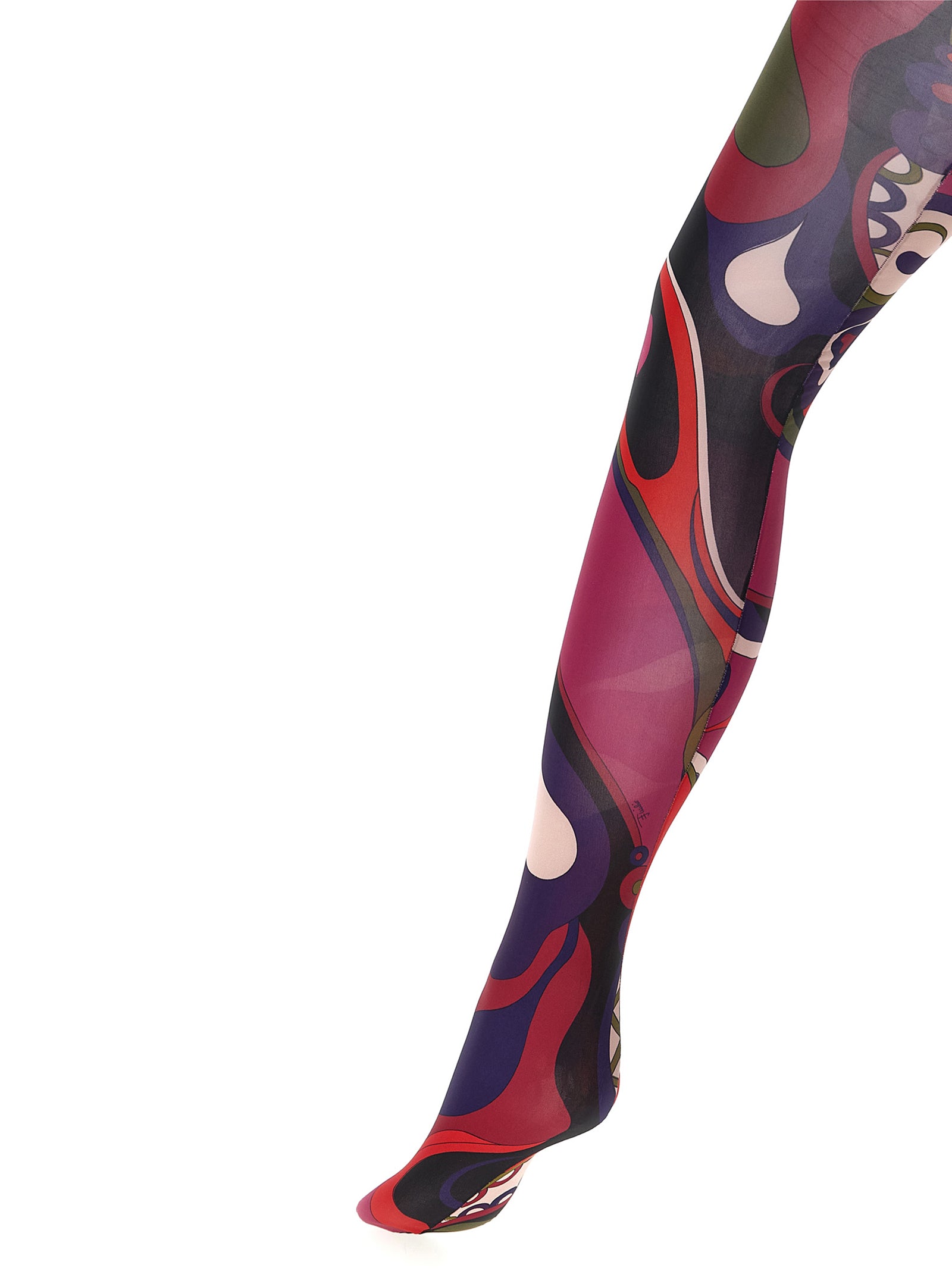 Emilio Pucci Patterned Printed Tights