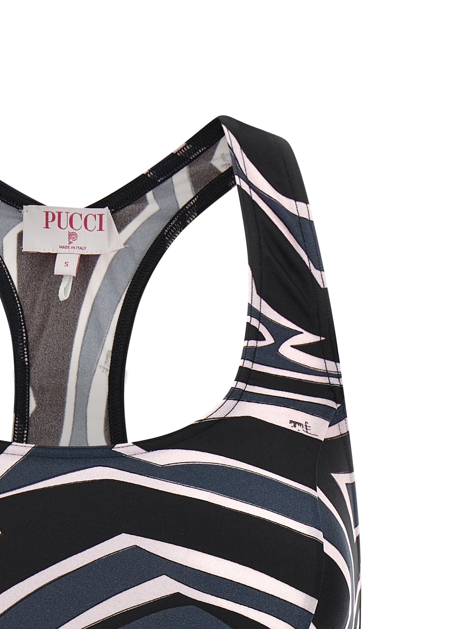 Emilio Pucci 'Labirinto' Sports Top