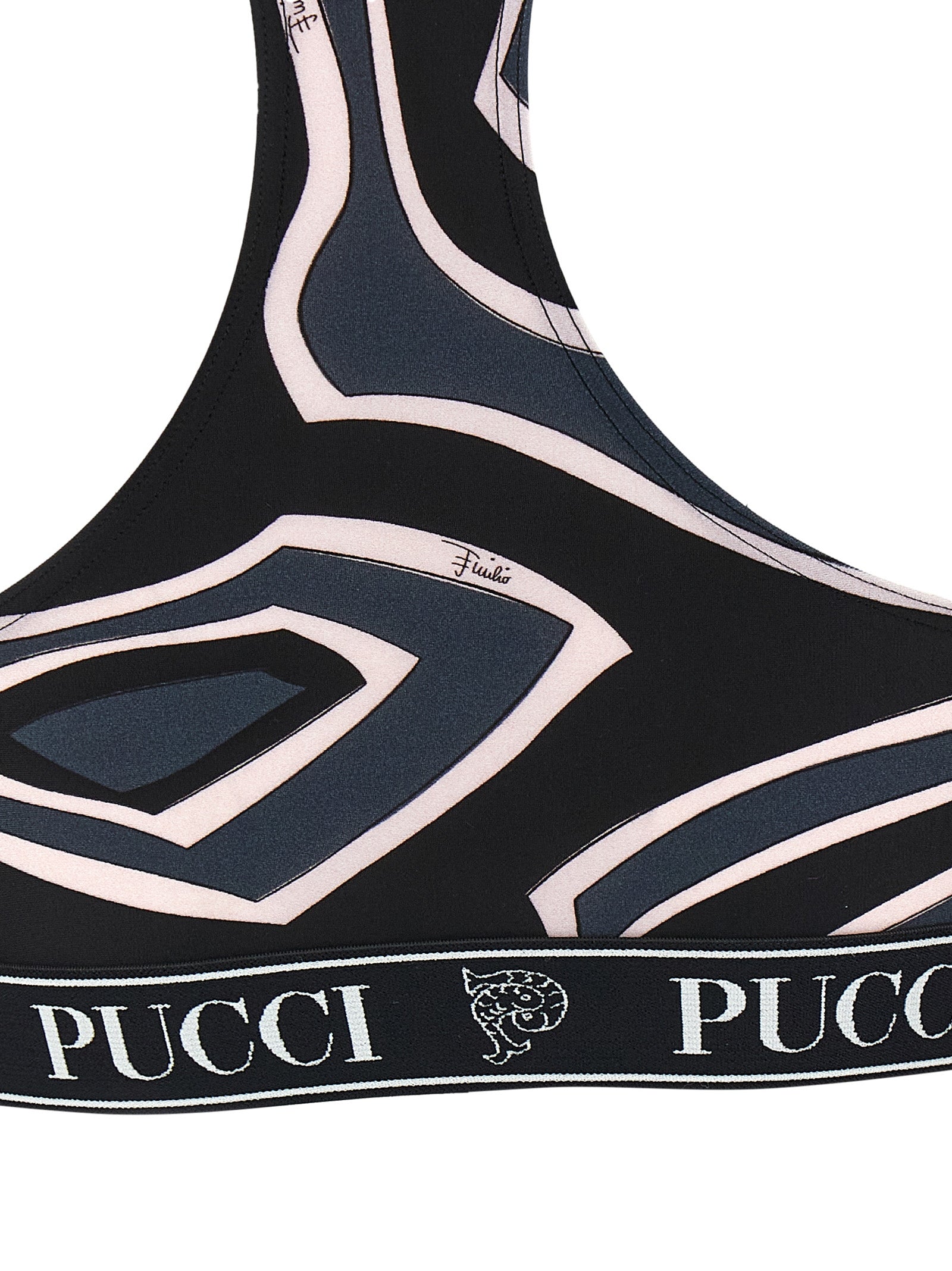 Emilio Pucci 'Labirinto' Sports Top