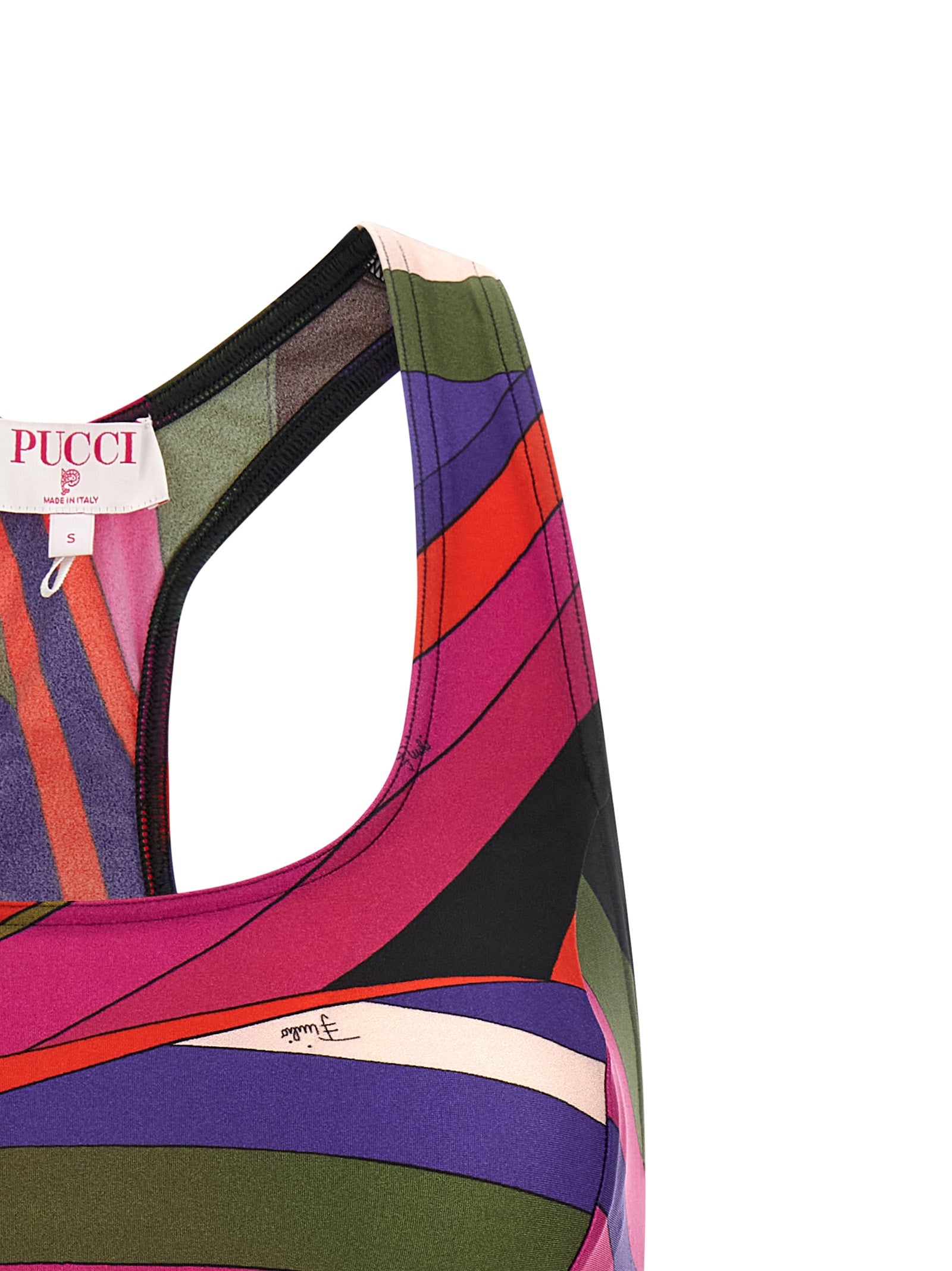 Emilio Pucci 'Iride' Sporty Top