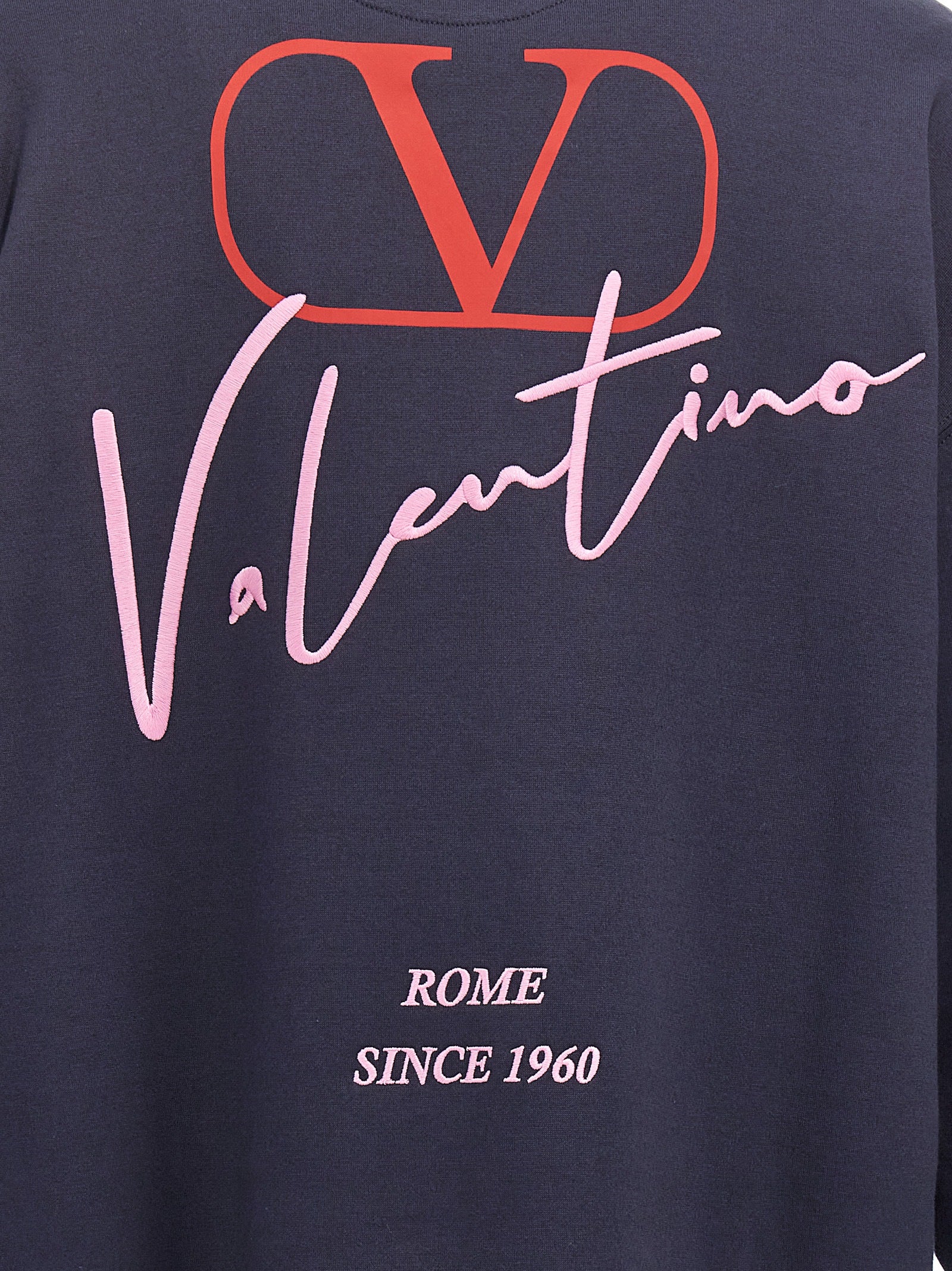 Valentino Garavani Valentino Logo Embroidery Hoodie