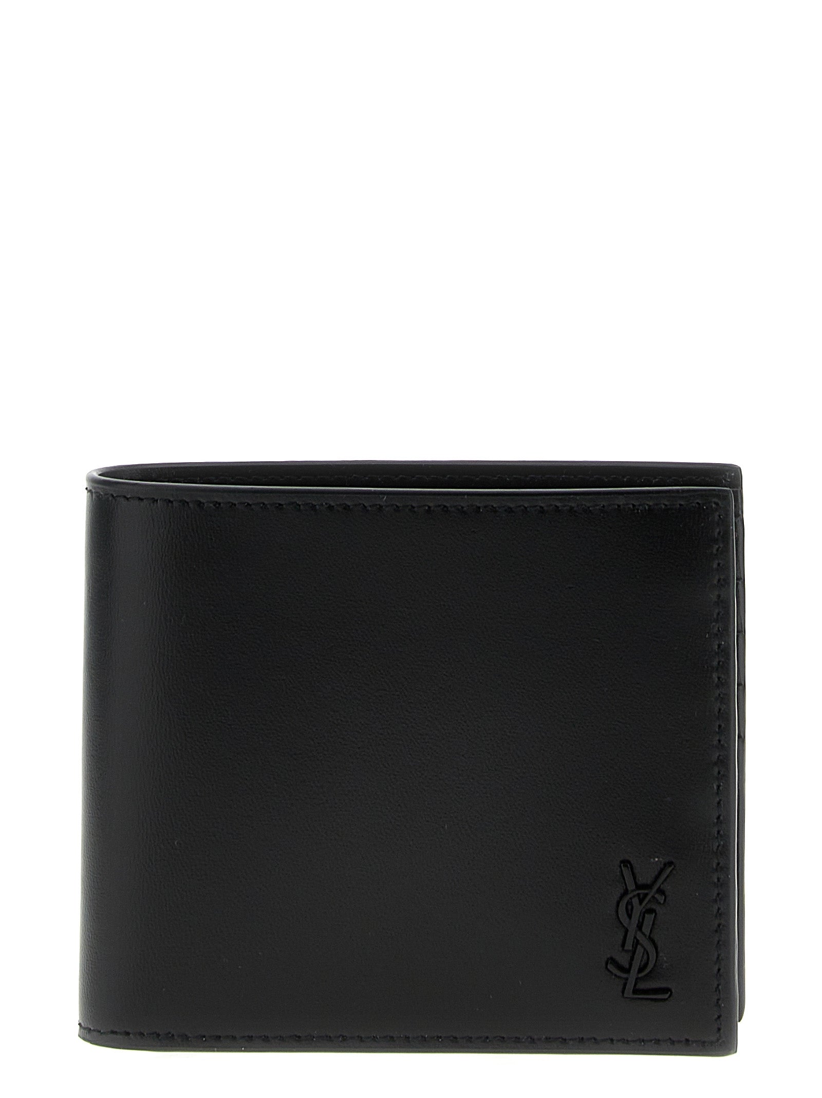 Saint Laurent Logo Leather Wallet