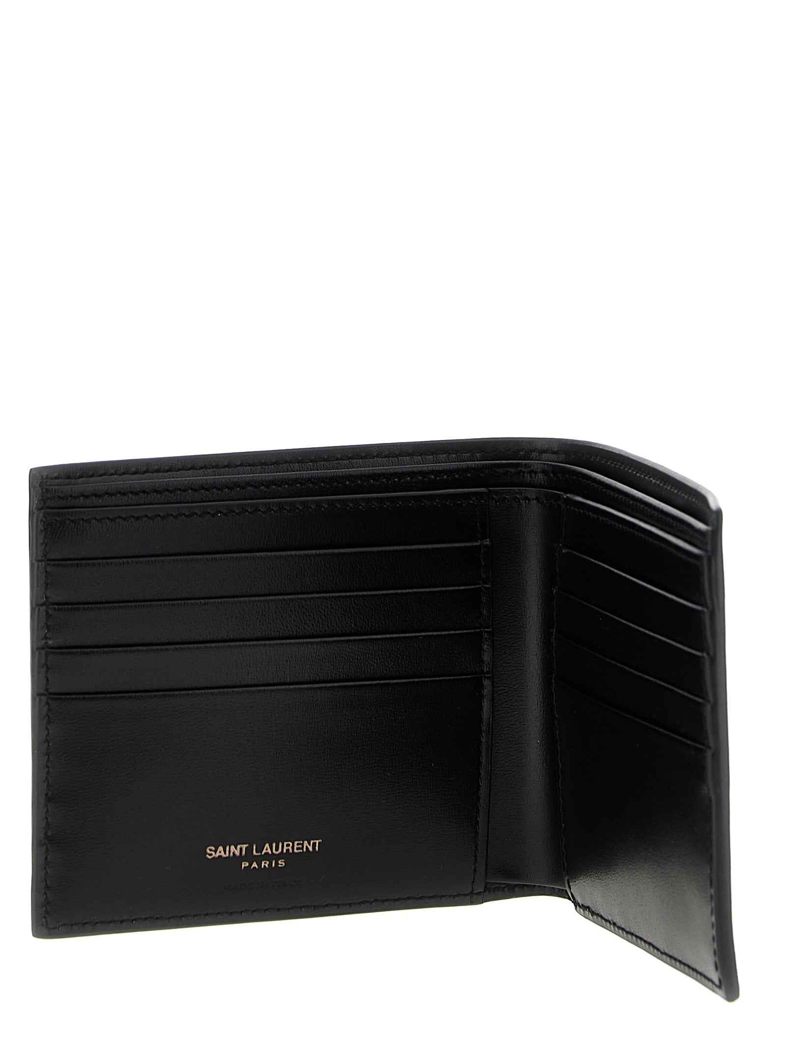 Saint Laurent Logo Leather Wallet