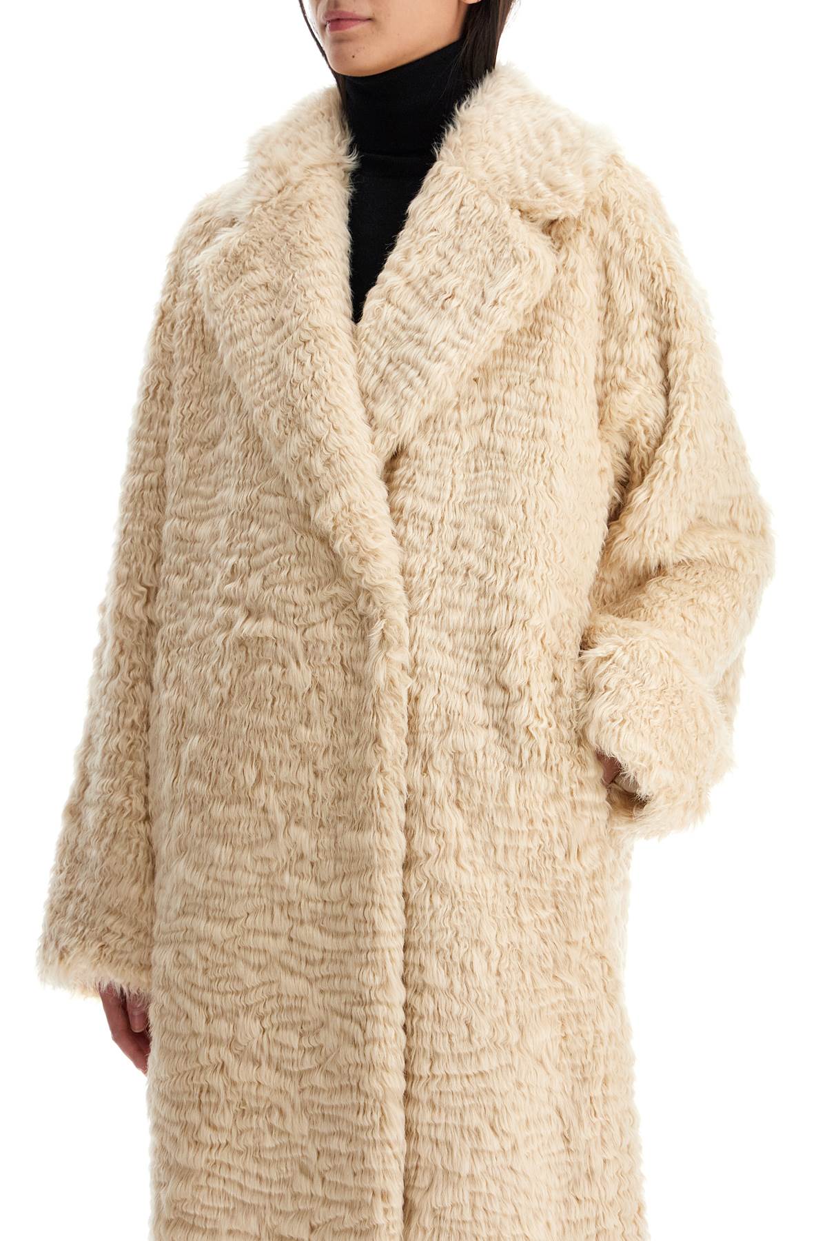 Stand Studio Nicole Faux Fur Coat