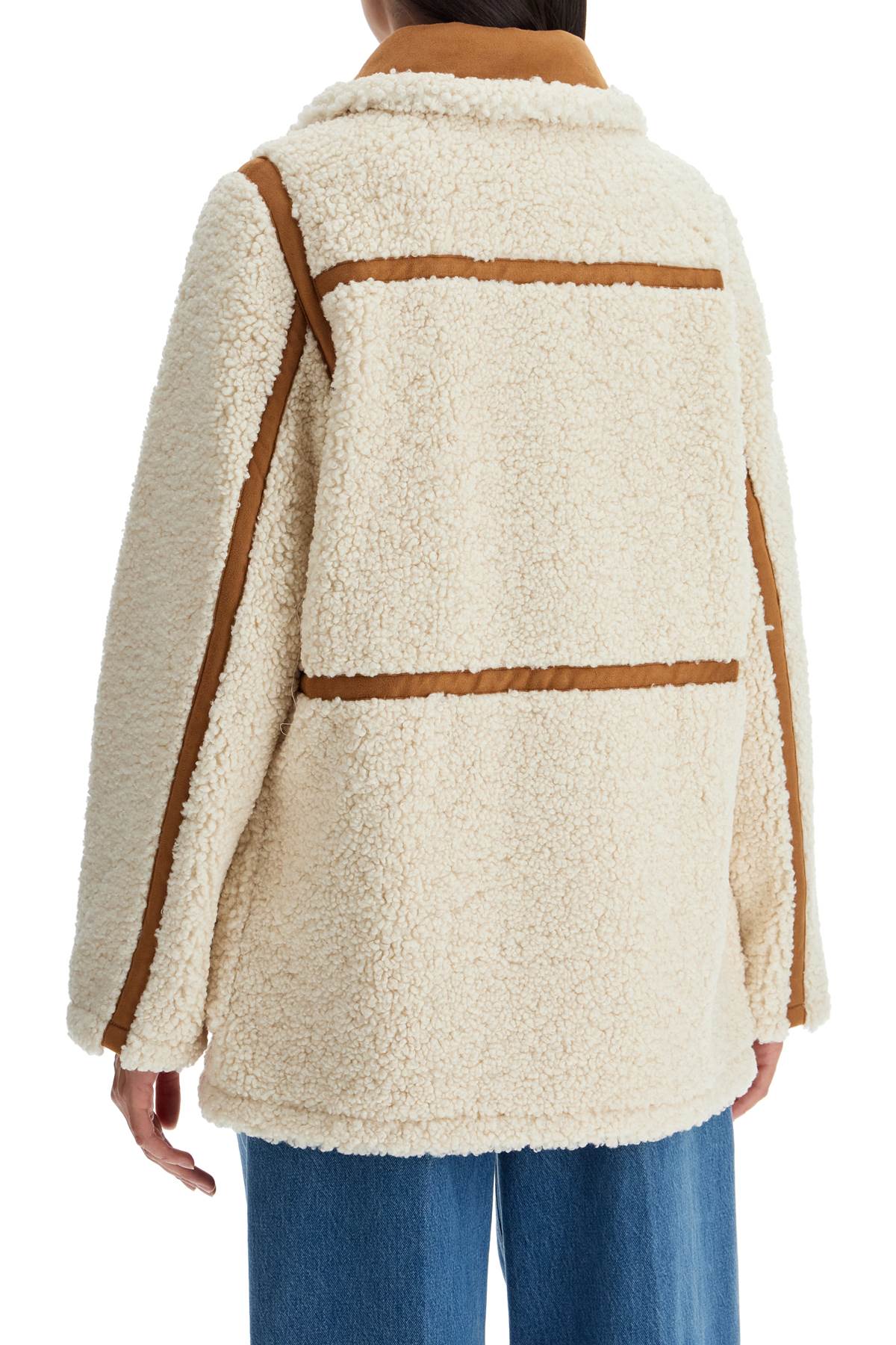 Stand Studio Chloe Faux Shearling Jacket