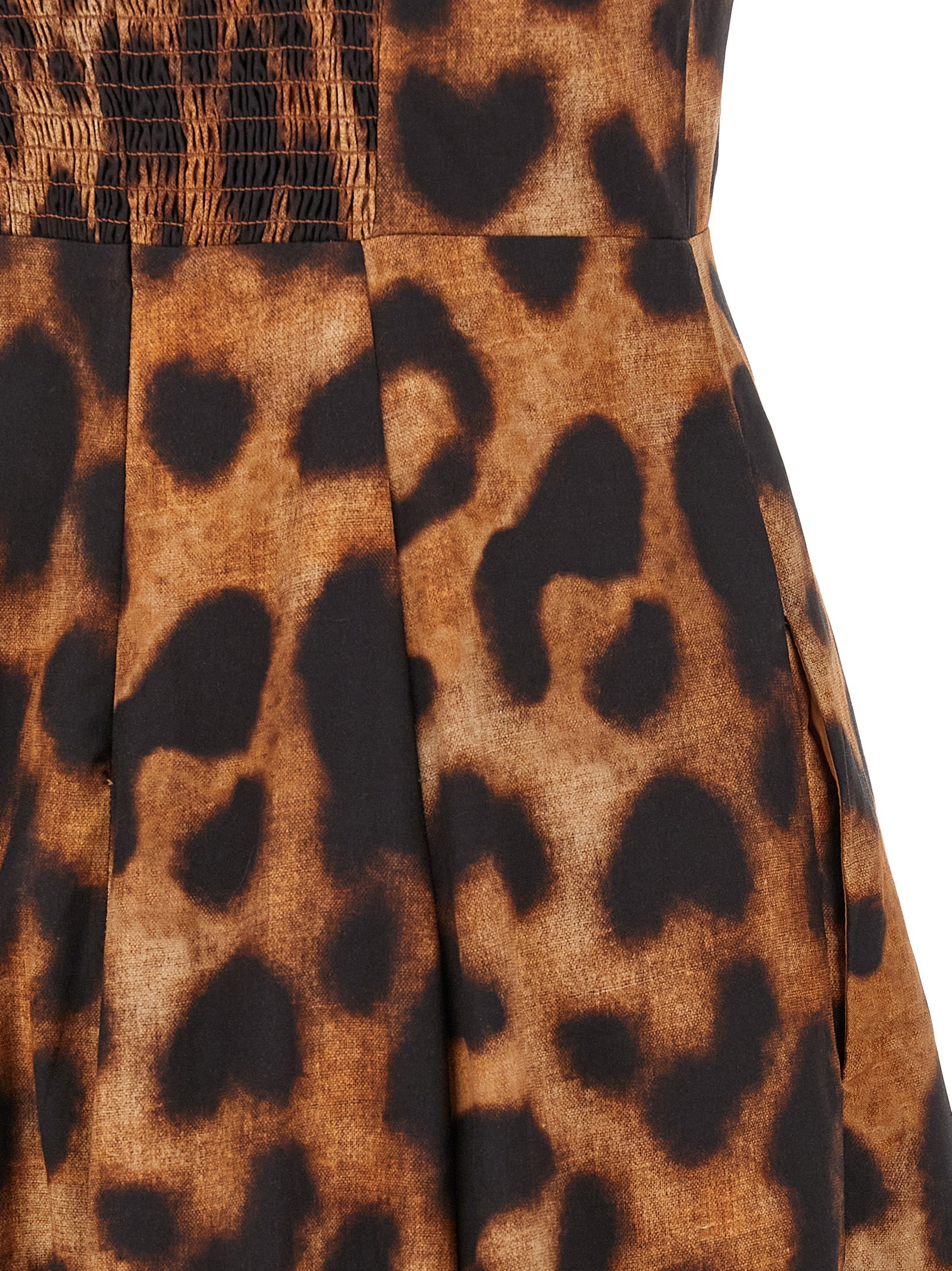 L'Agence Animal Print Dress